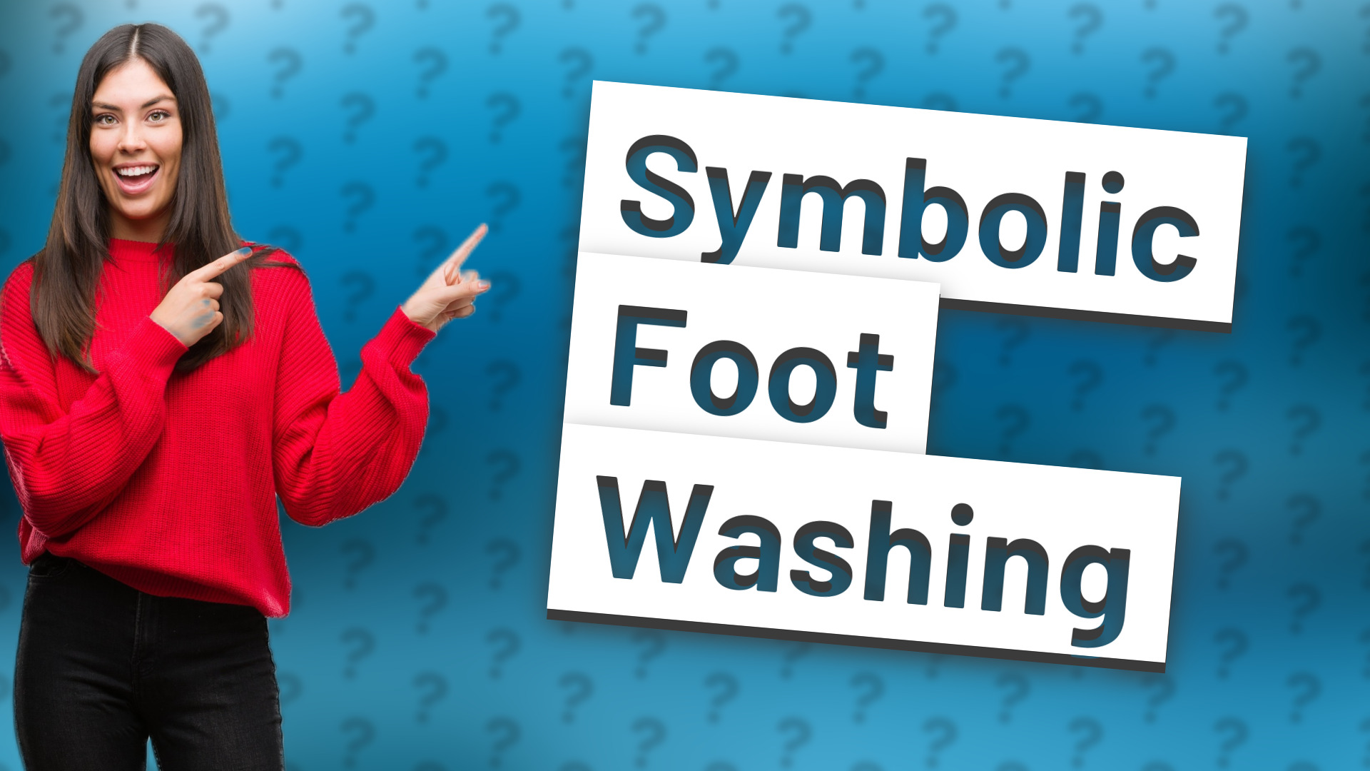 Symbolic Foot Washing