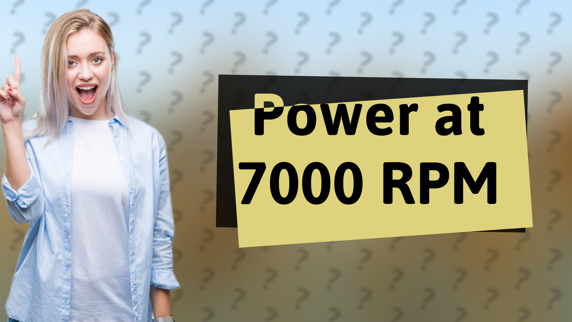 Power at 7000 RPM
