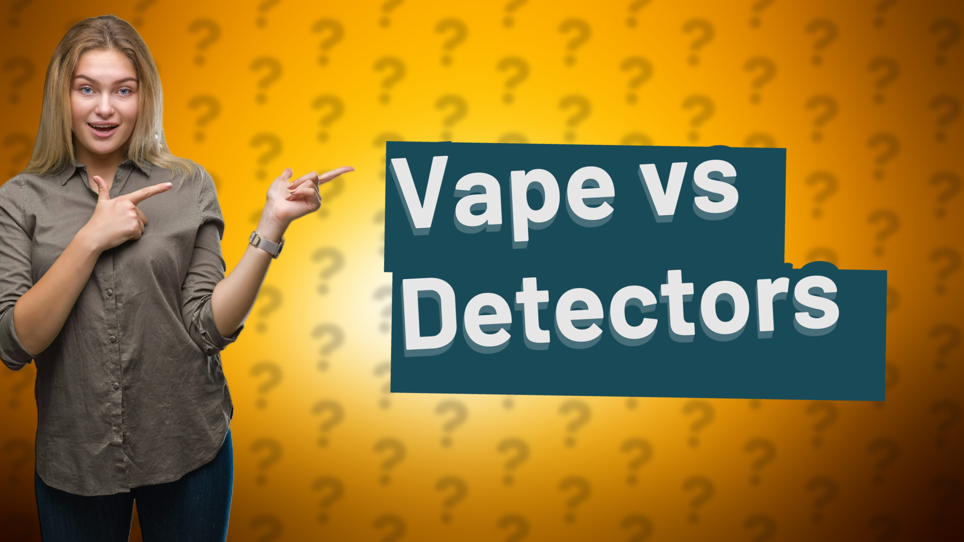 Vape vs Detectors