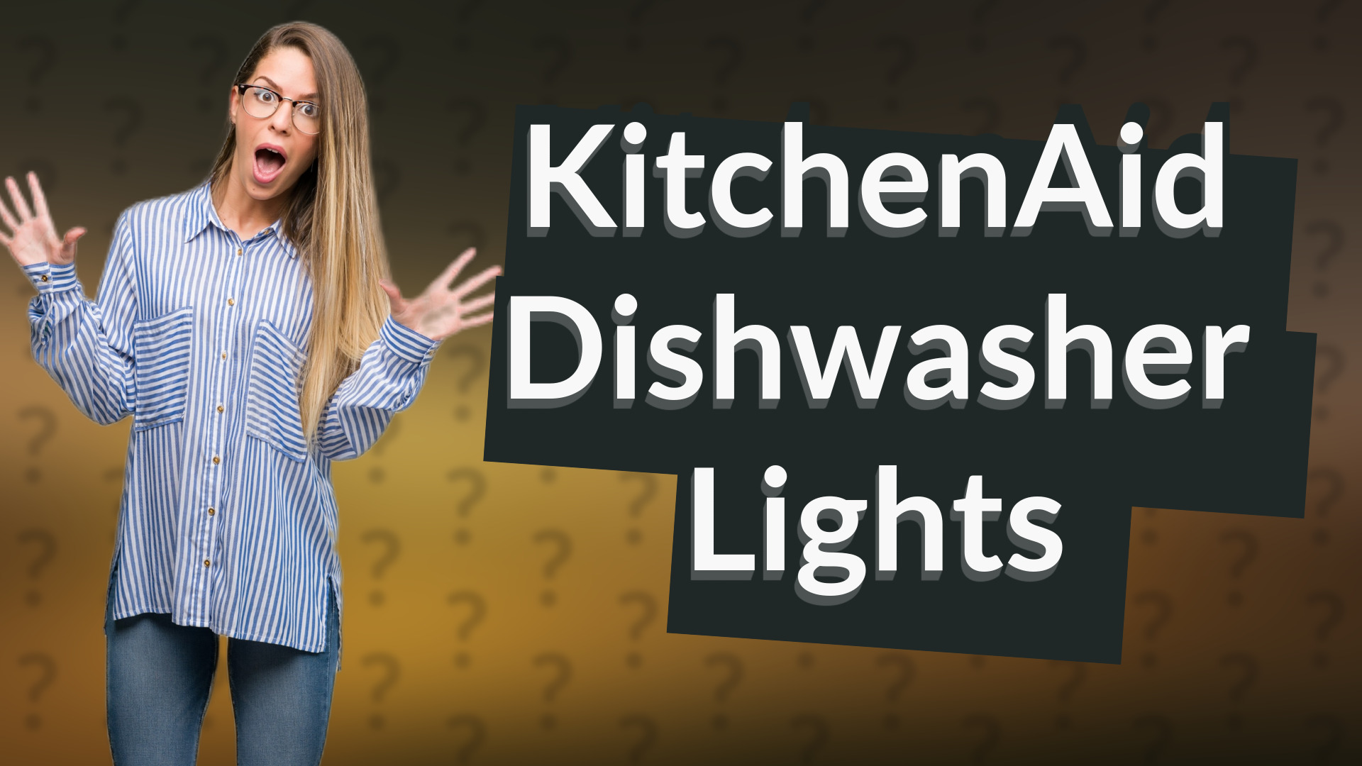 KitchenAid Dishwasher Lights