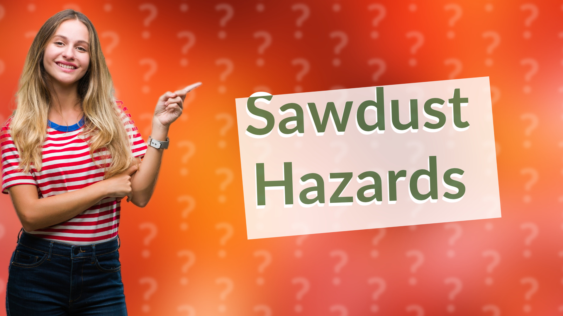 Sawdust Hazards