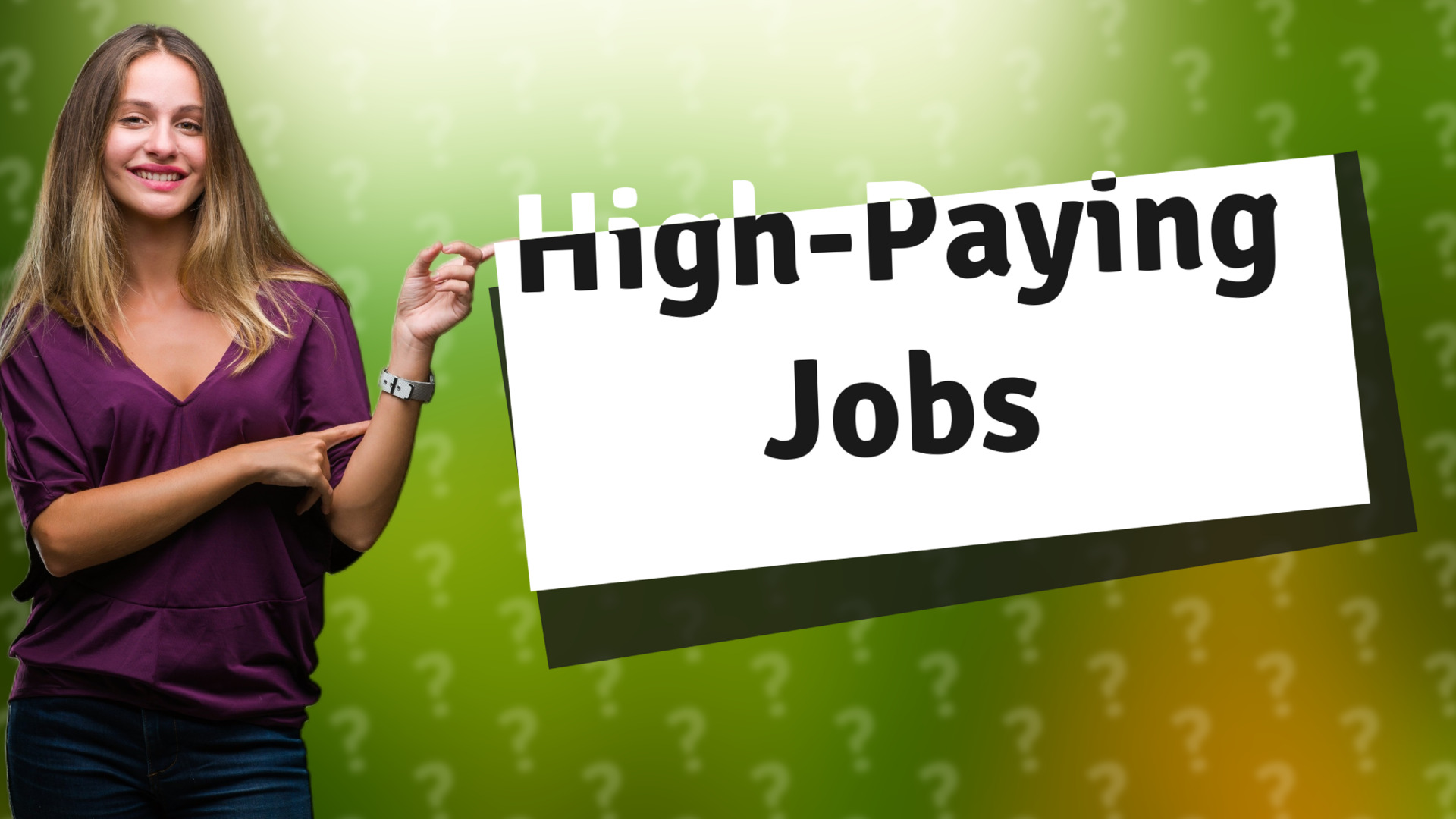 High-Paying Jobs