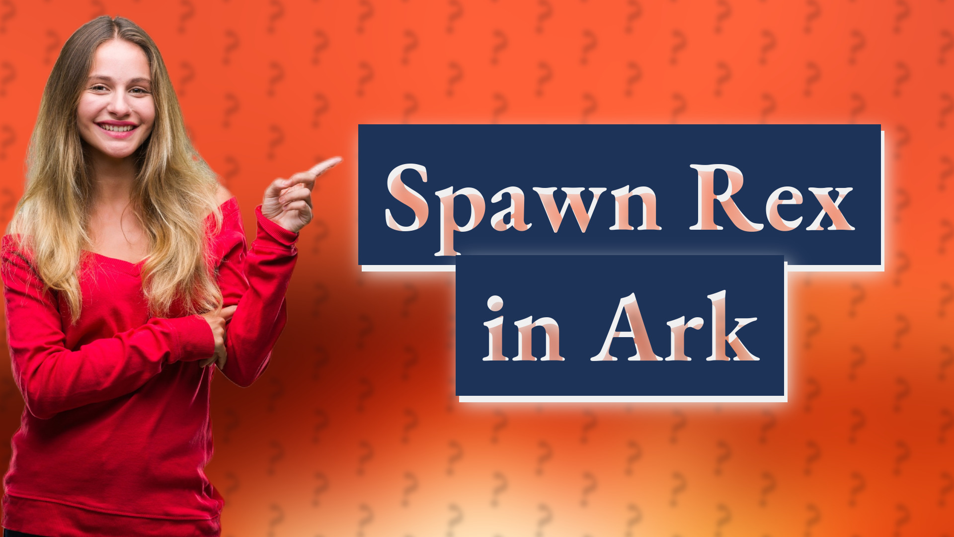 Spawn Rex in Ark