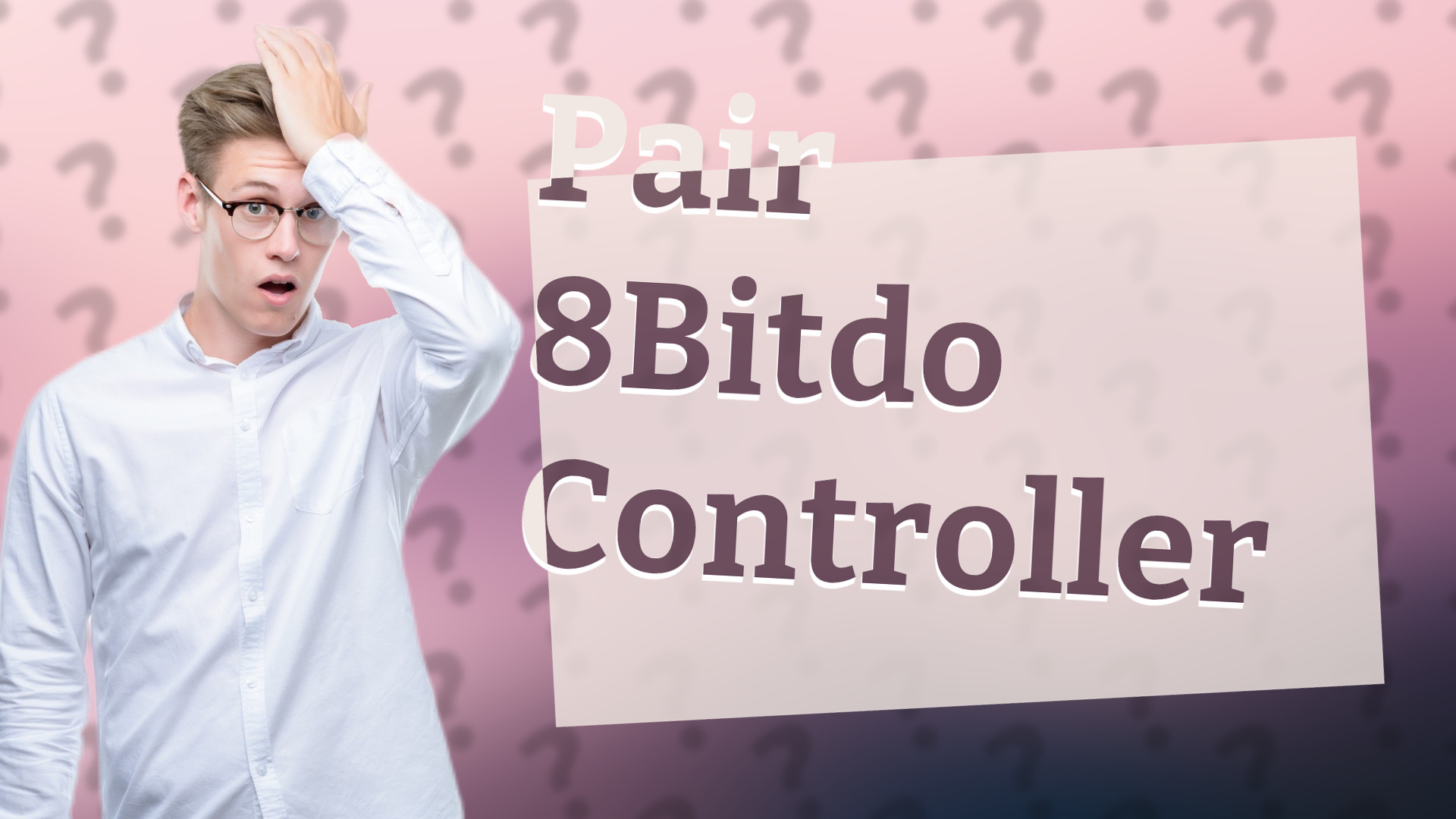Pair 8Bitdo Controller
