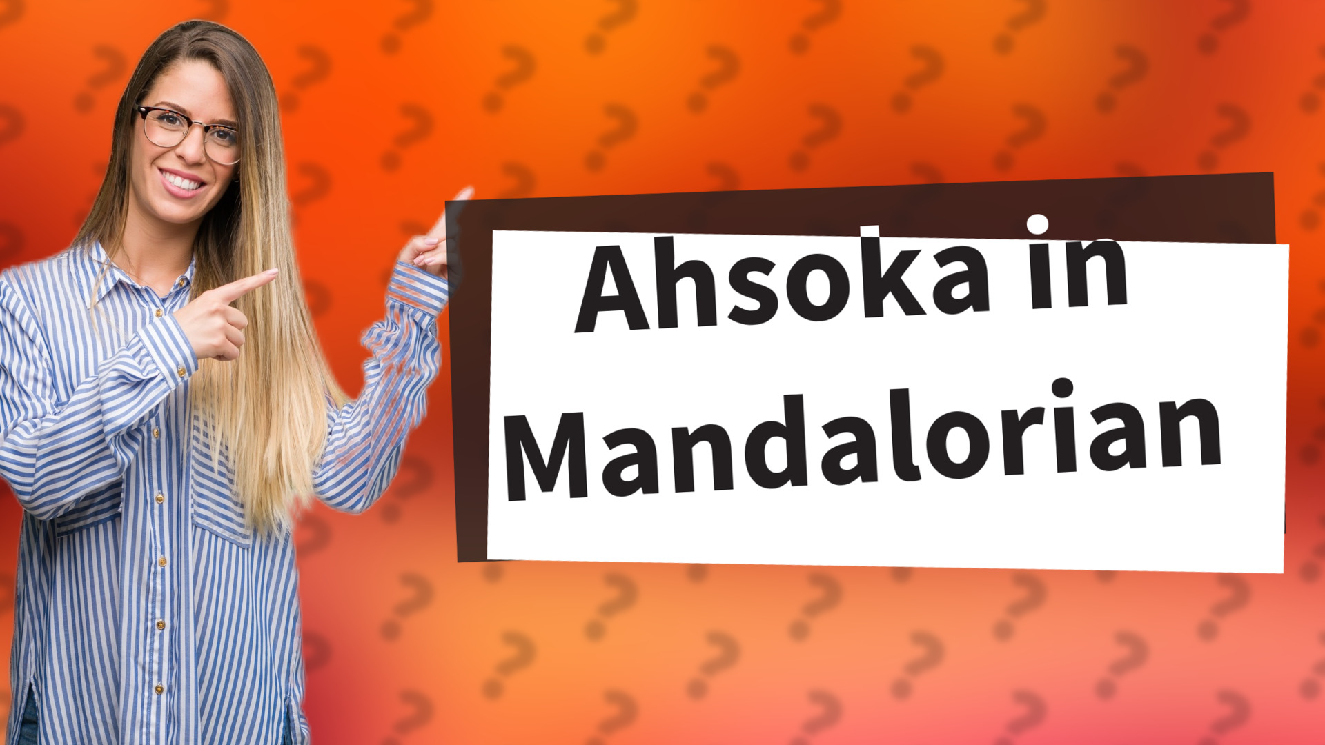 Ahsoka in Mandalorian