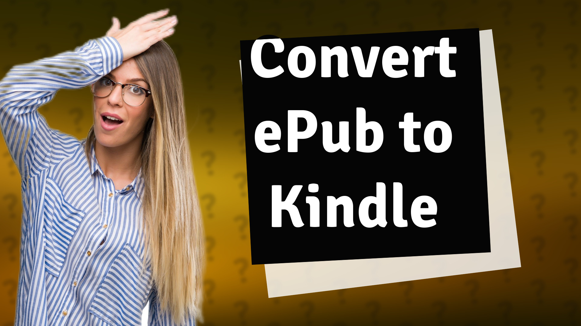Convert ePub to Kindle