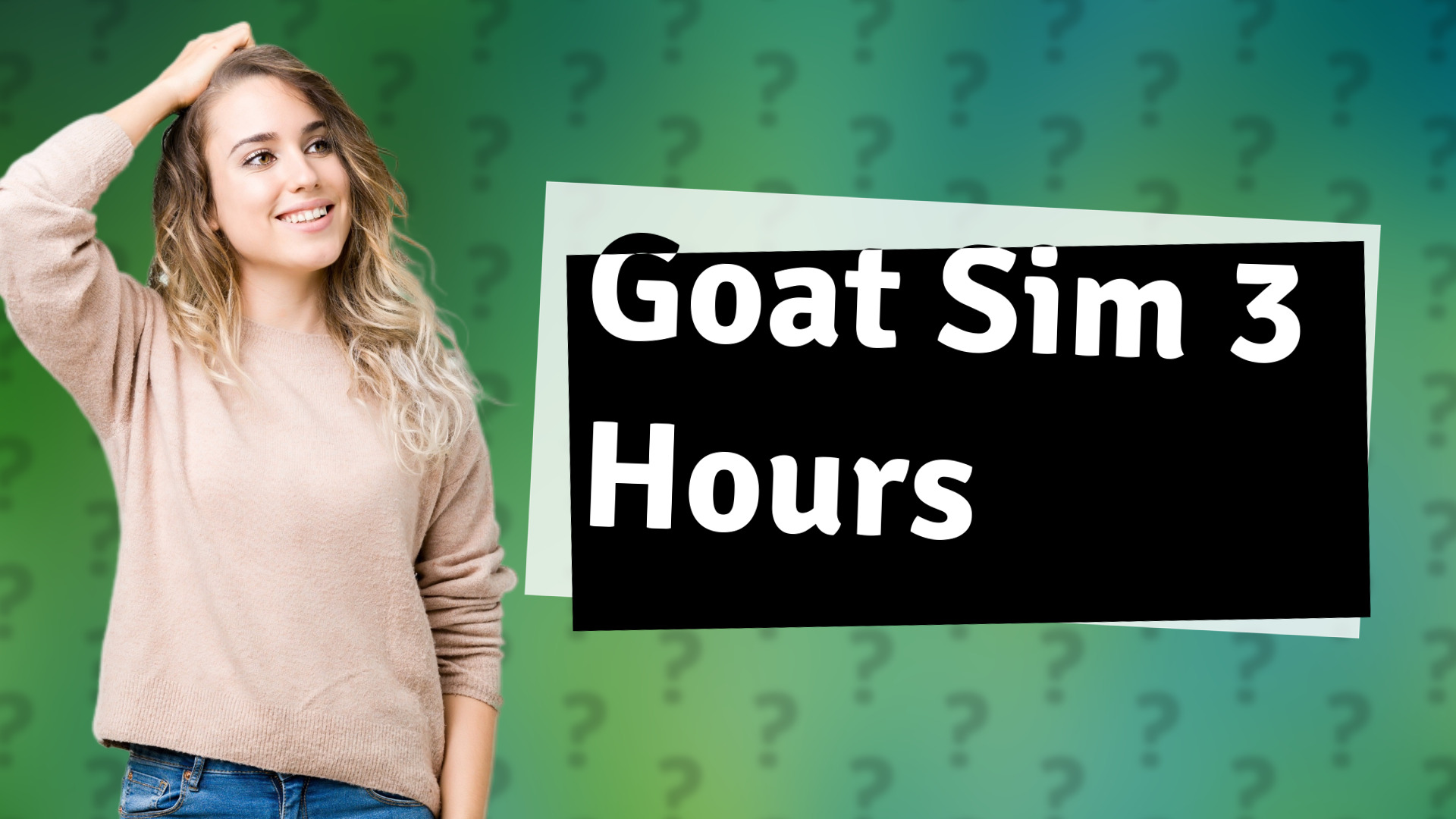 Goat Sim 3 Hours