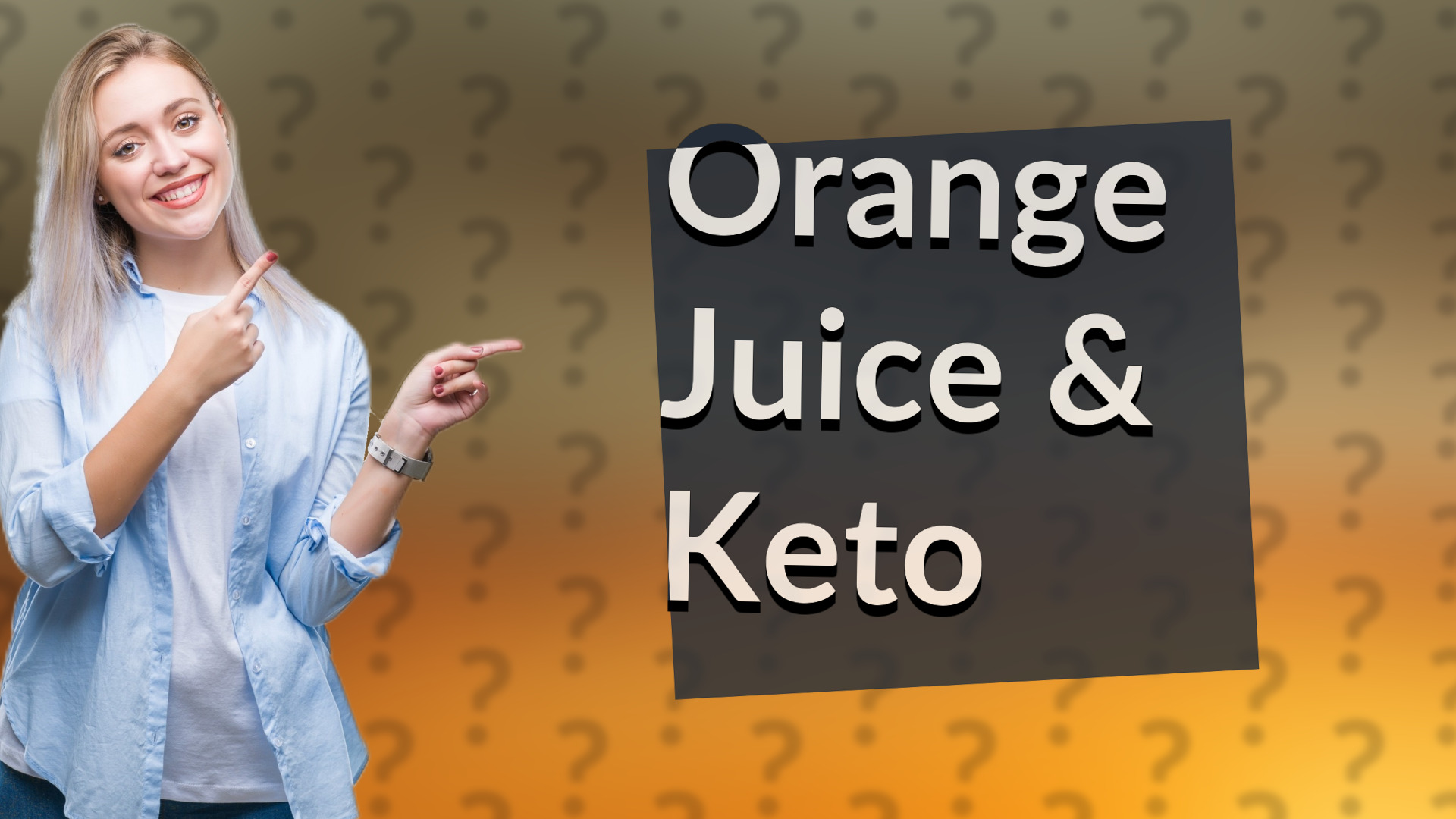 Orange Juice & Keto