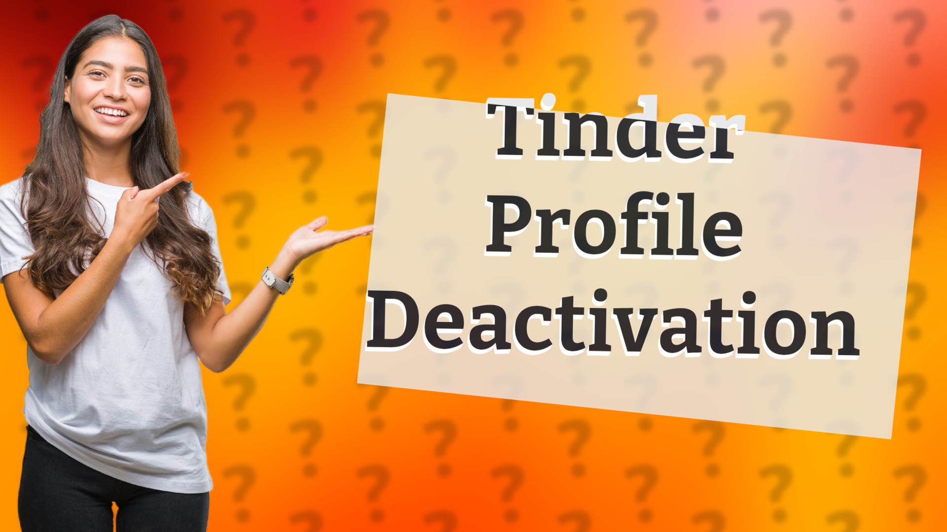 Tinder Profile Deactivation