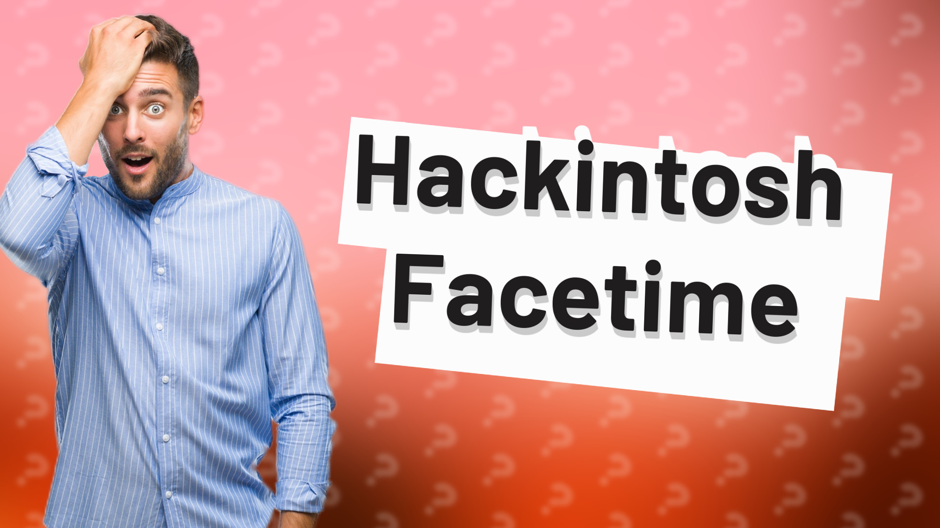 Hackintosh Facetime