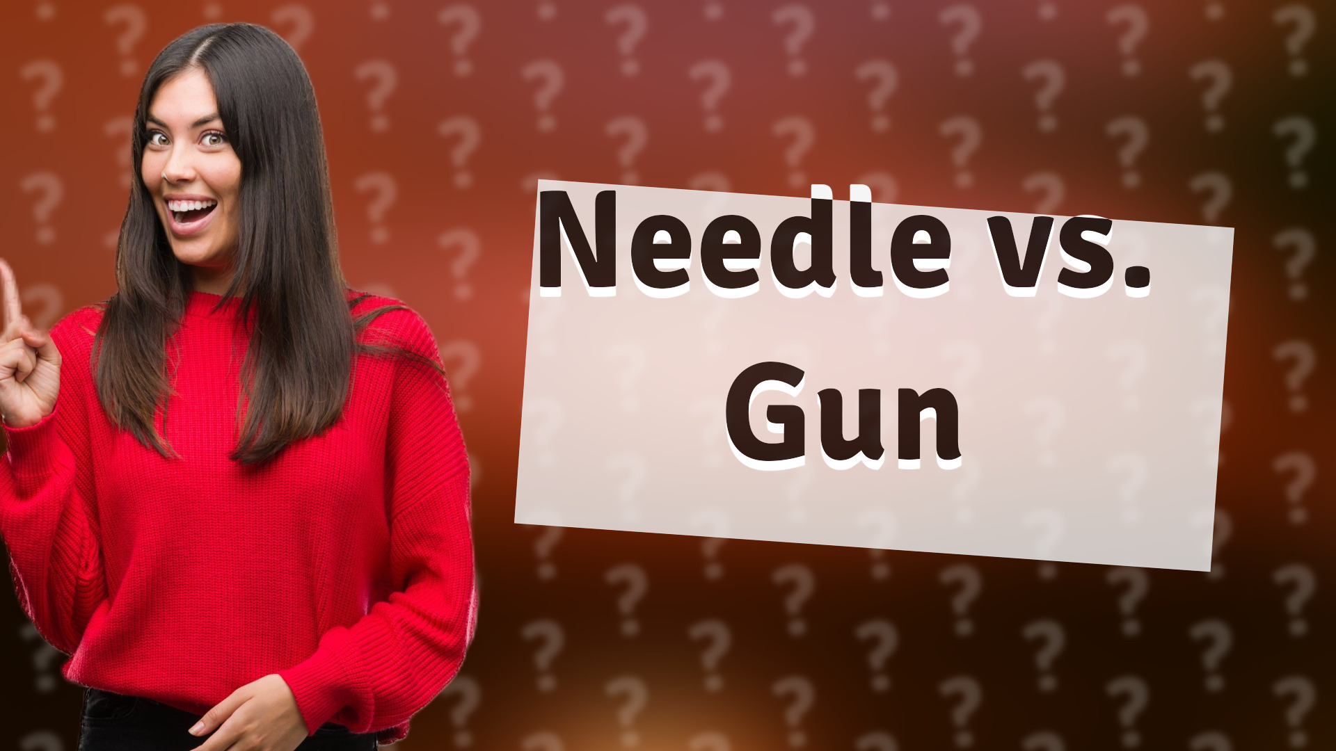 Needle vs. Gun