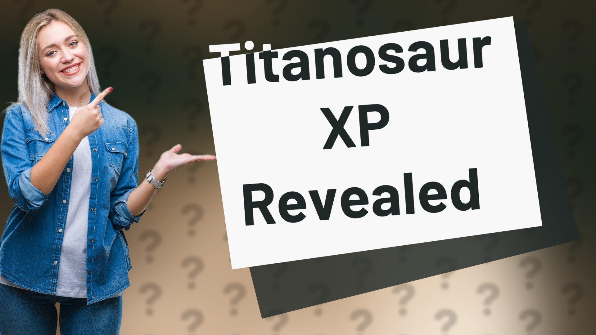 Titanosaur XP Revealed
