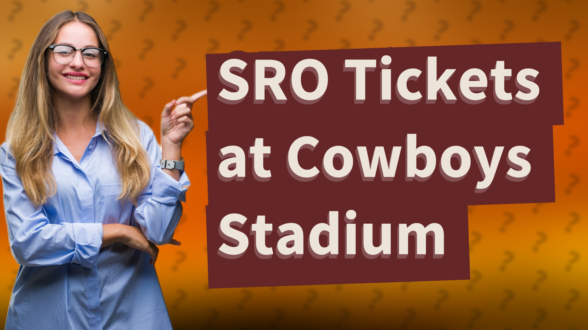 SRO Tickets at Cowboys Stadium
