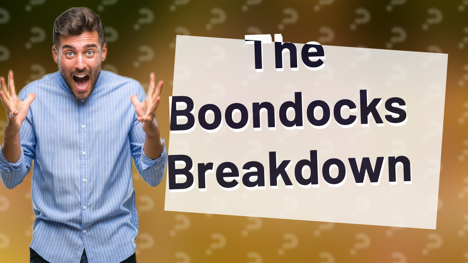 The Boondocks Breakdown