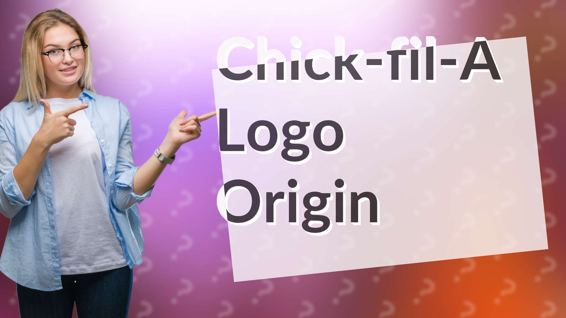 Chick-fil-A Logo Origin