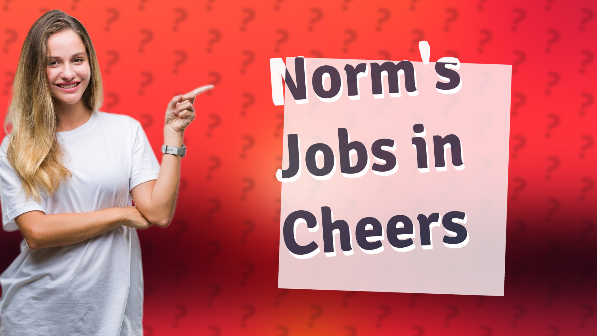 Norm's Jobs in Cheers