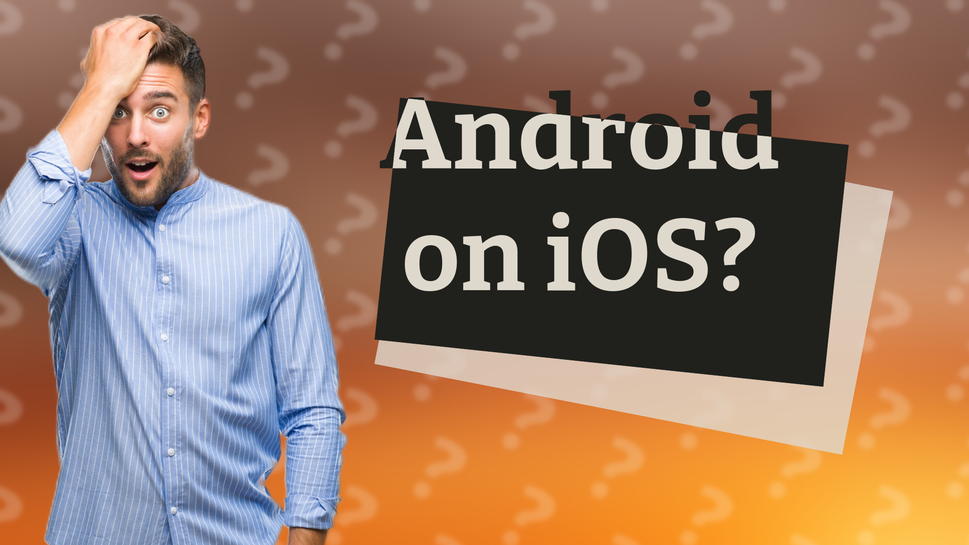 Android on iOS?