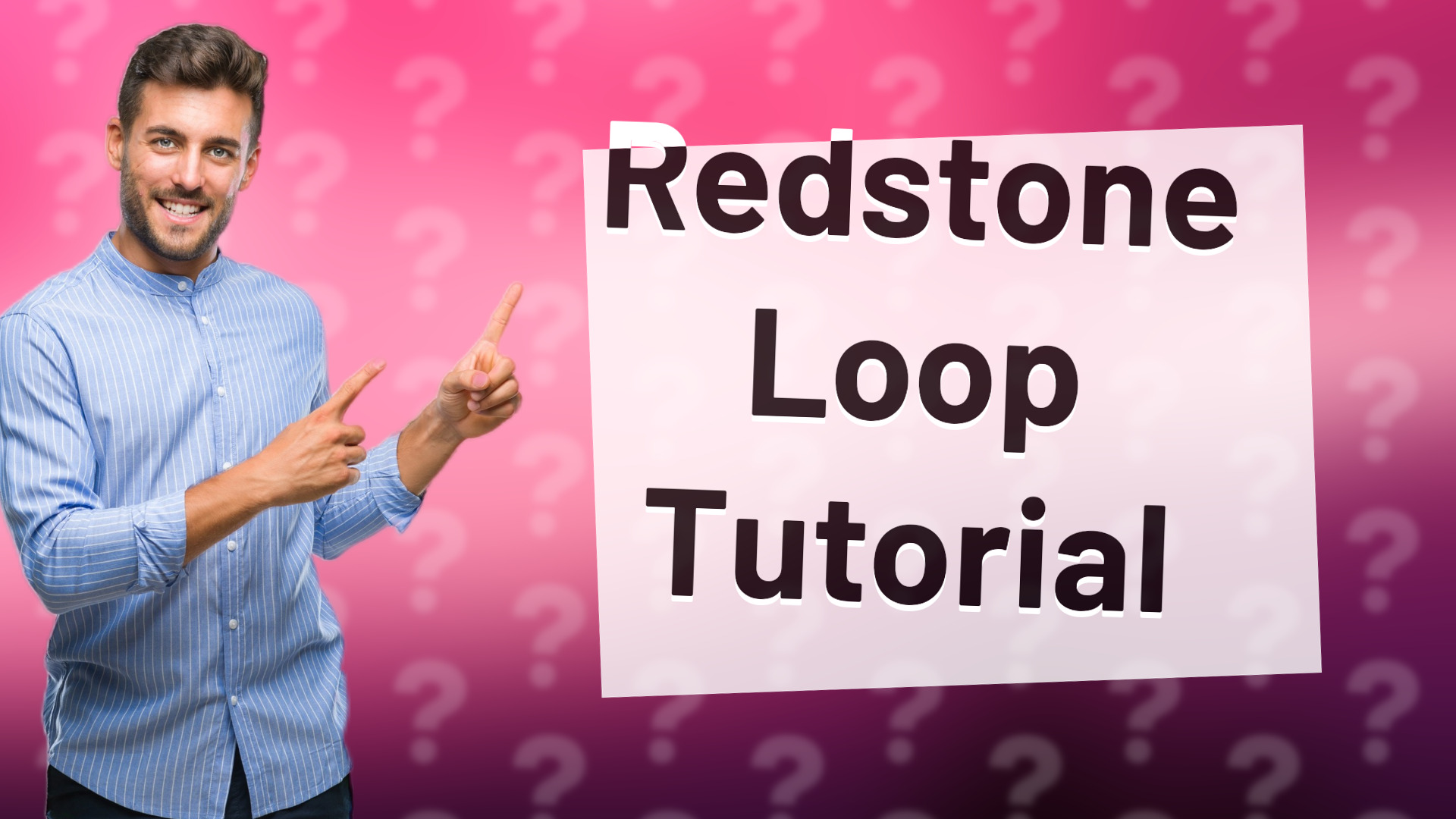 Redstone Loop Tutorial