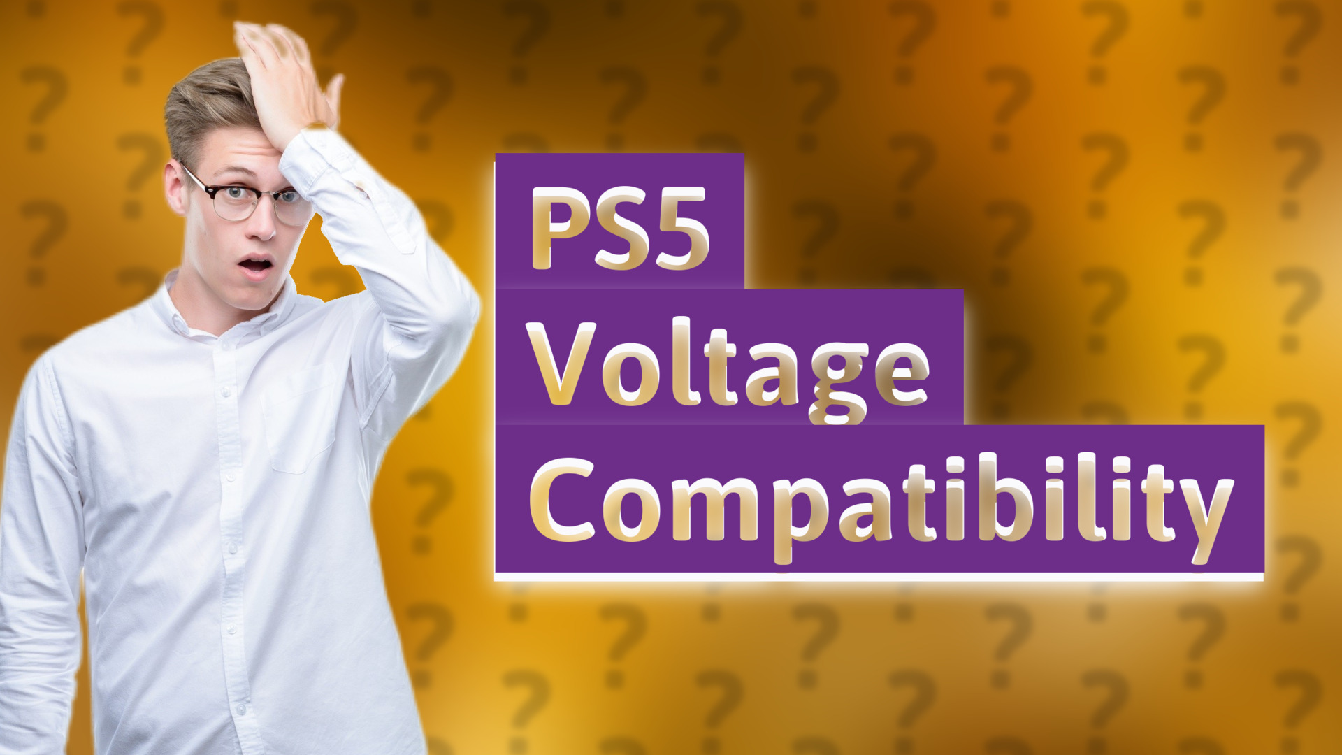 PS5 Voltage Compatibility