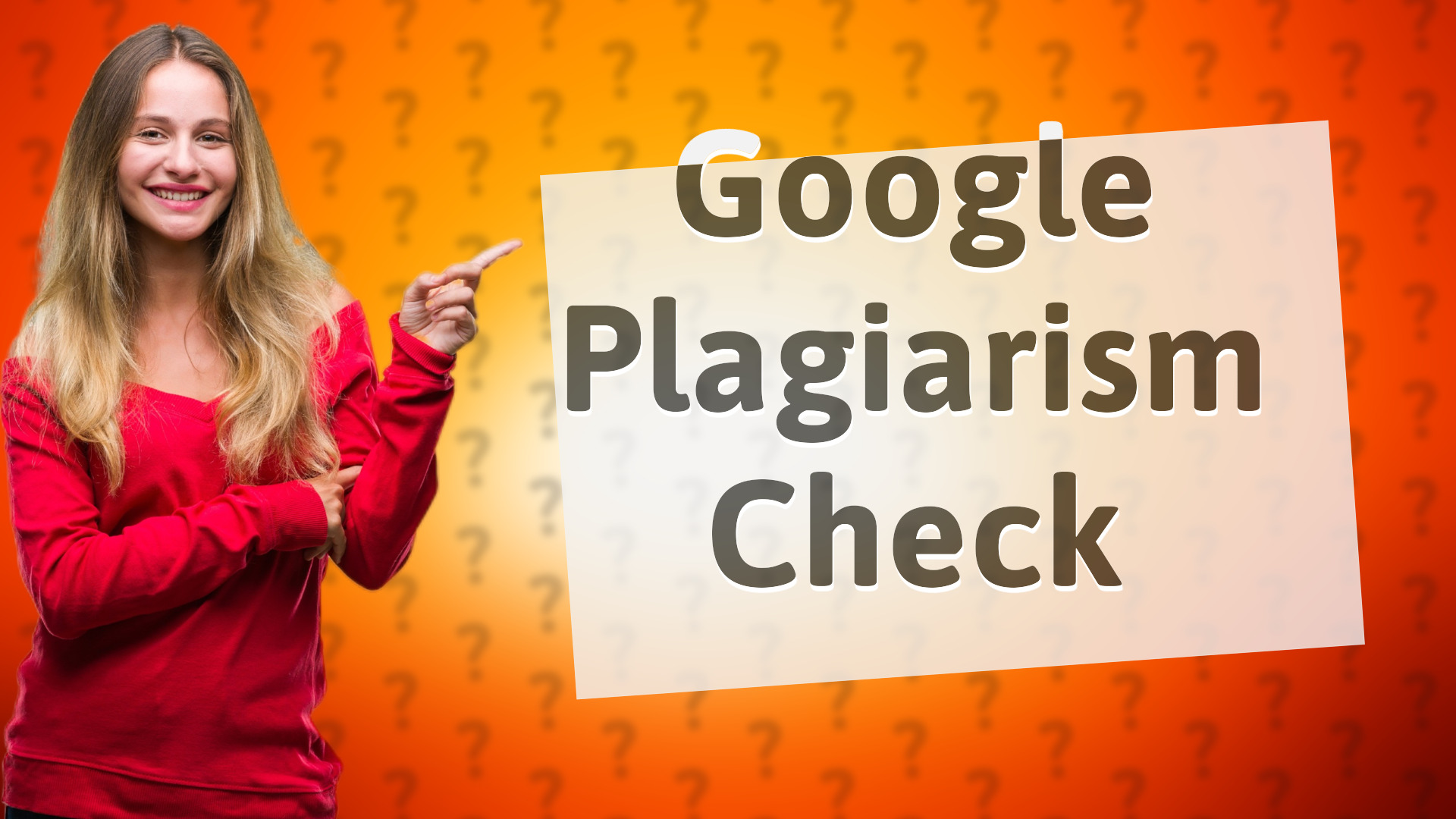 Google Plagiarism Check