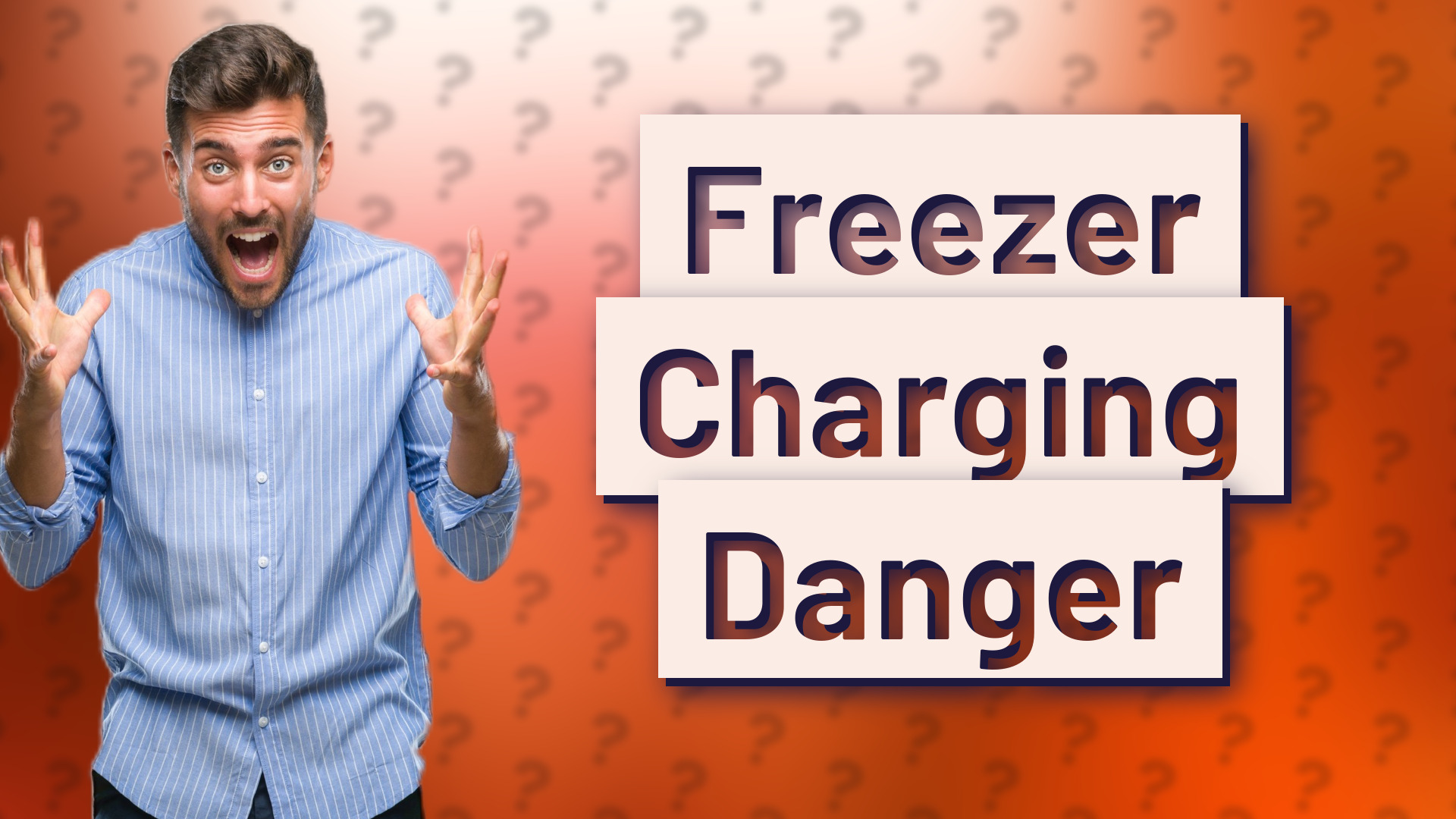 Freezer Charging Danger