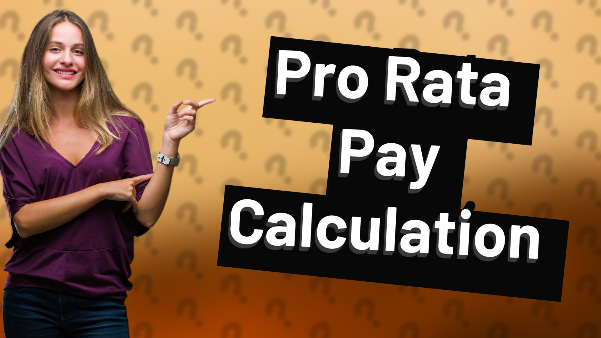 Pro Rata Pay Calculation