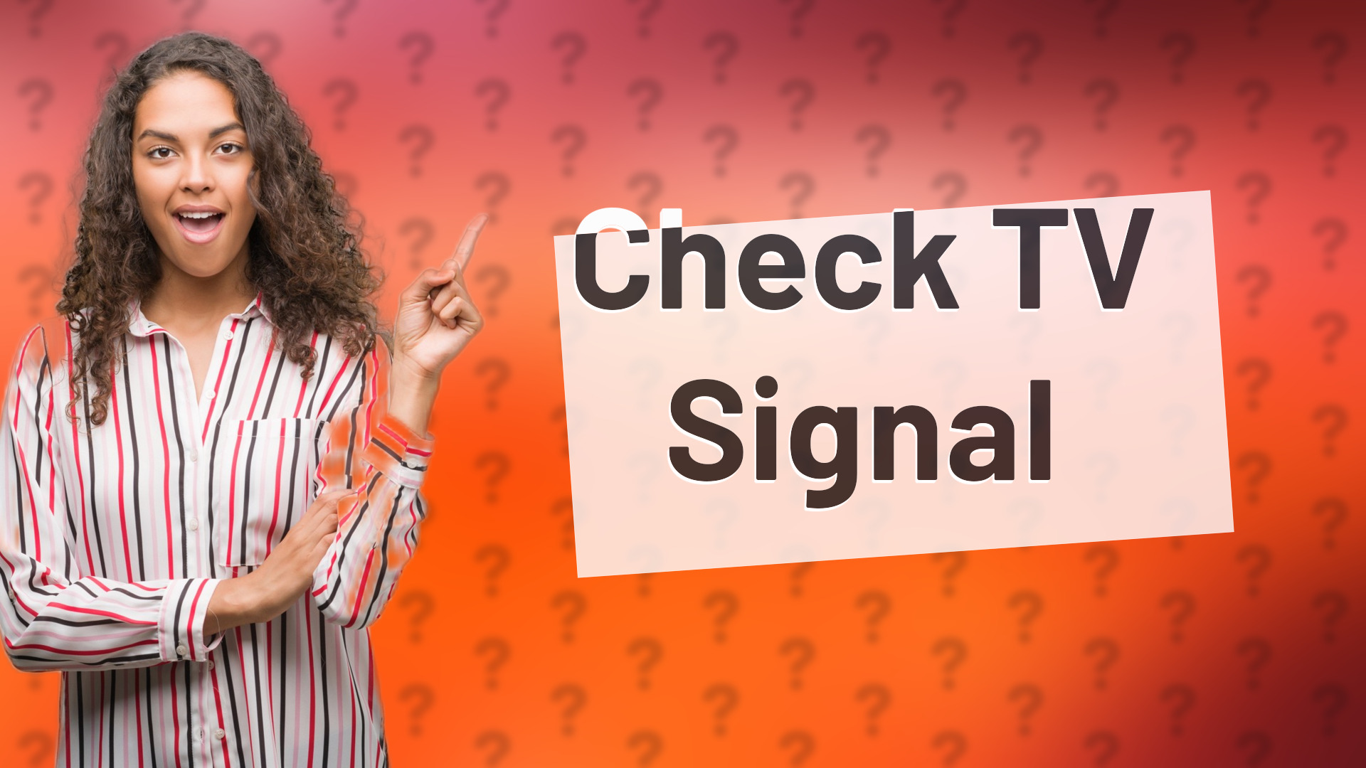 Check TV Signal
