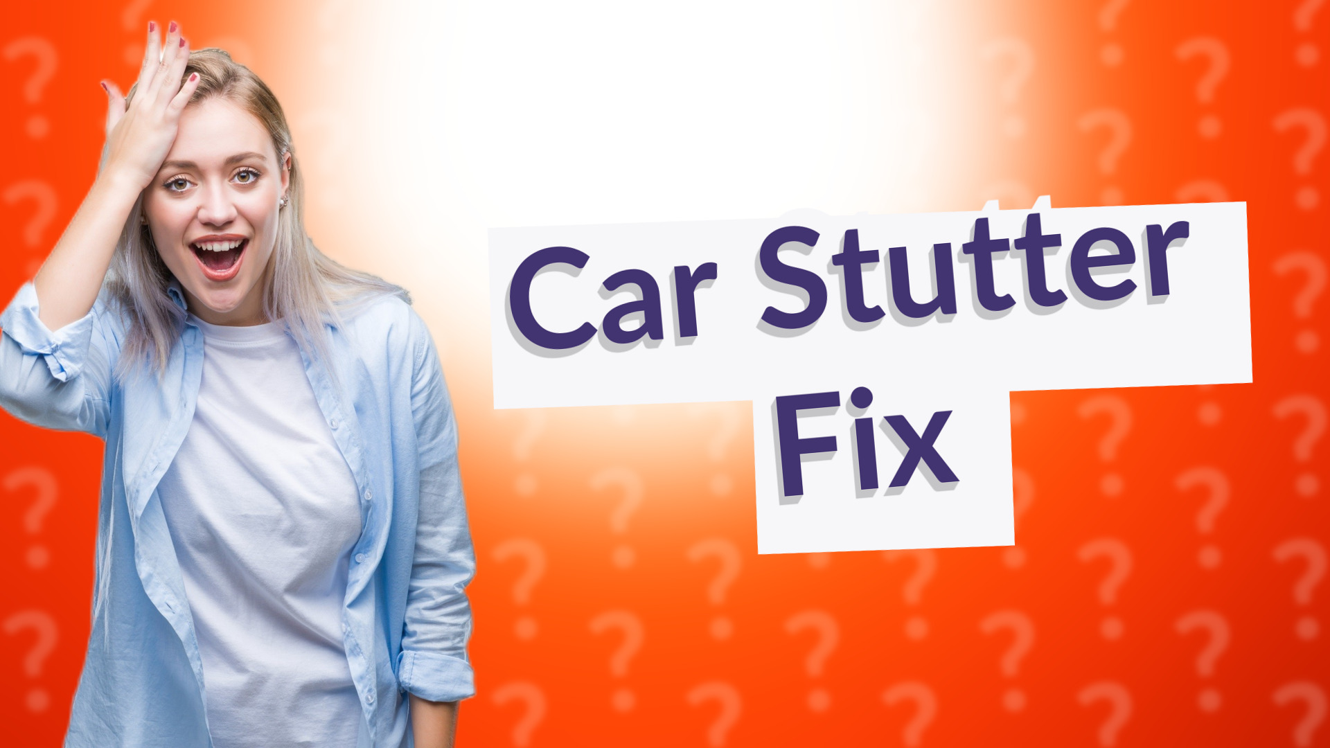 Car Stutter Fix