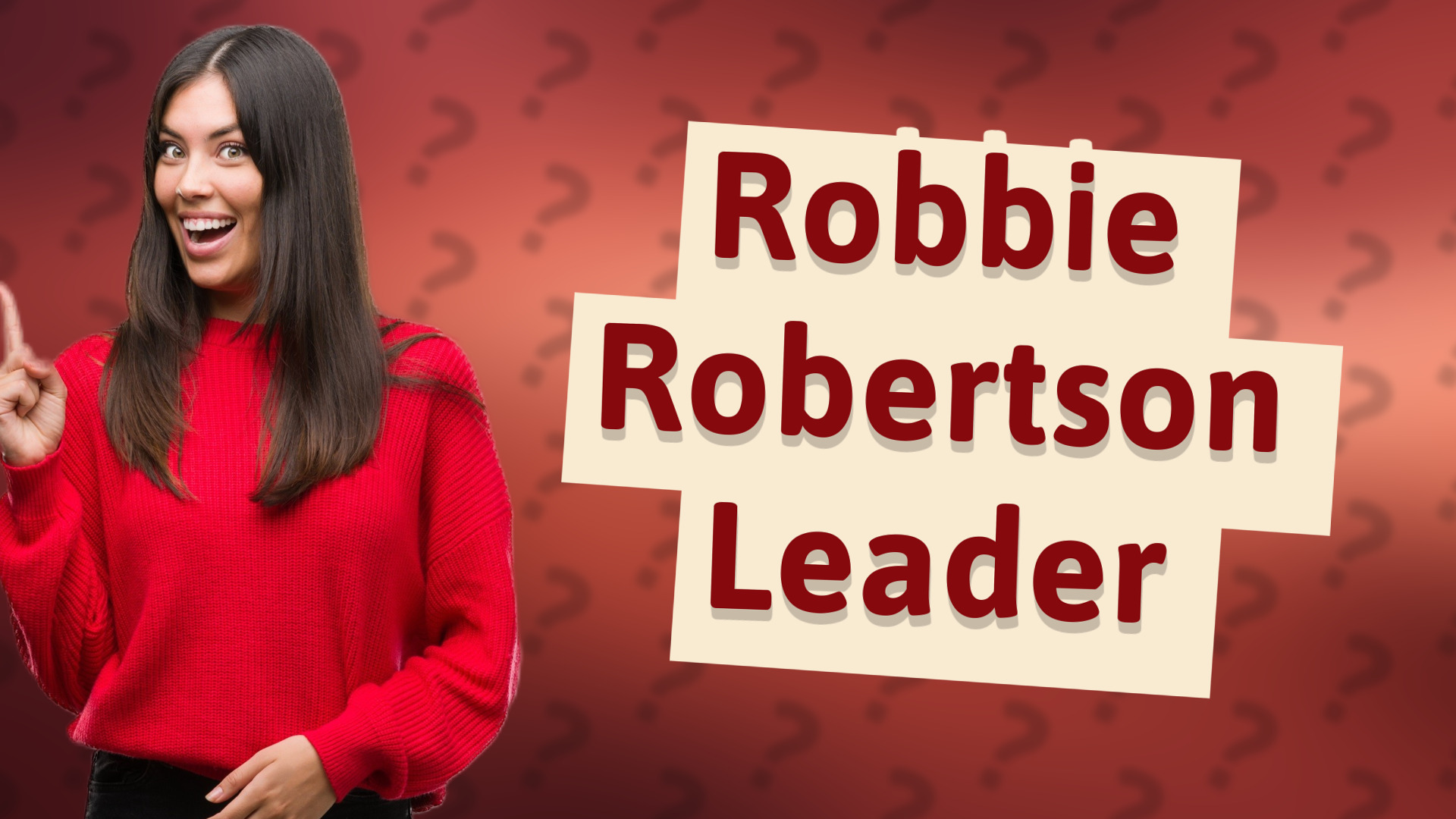 Robbie Robertson Leader