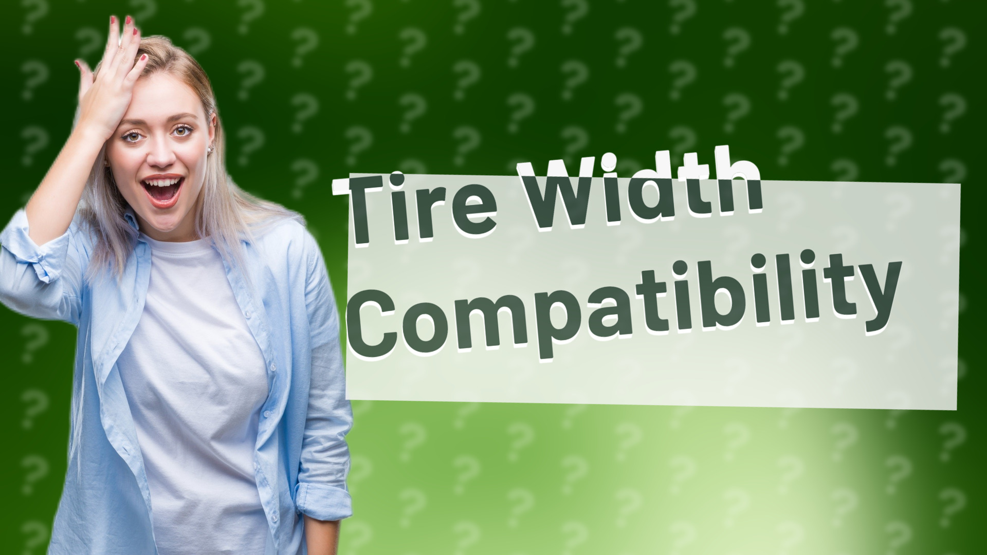 Tire Width Compatibility