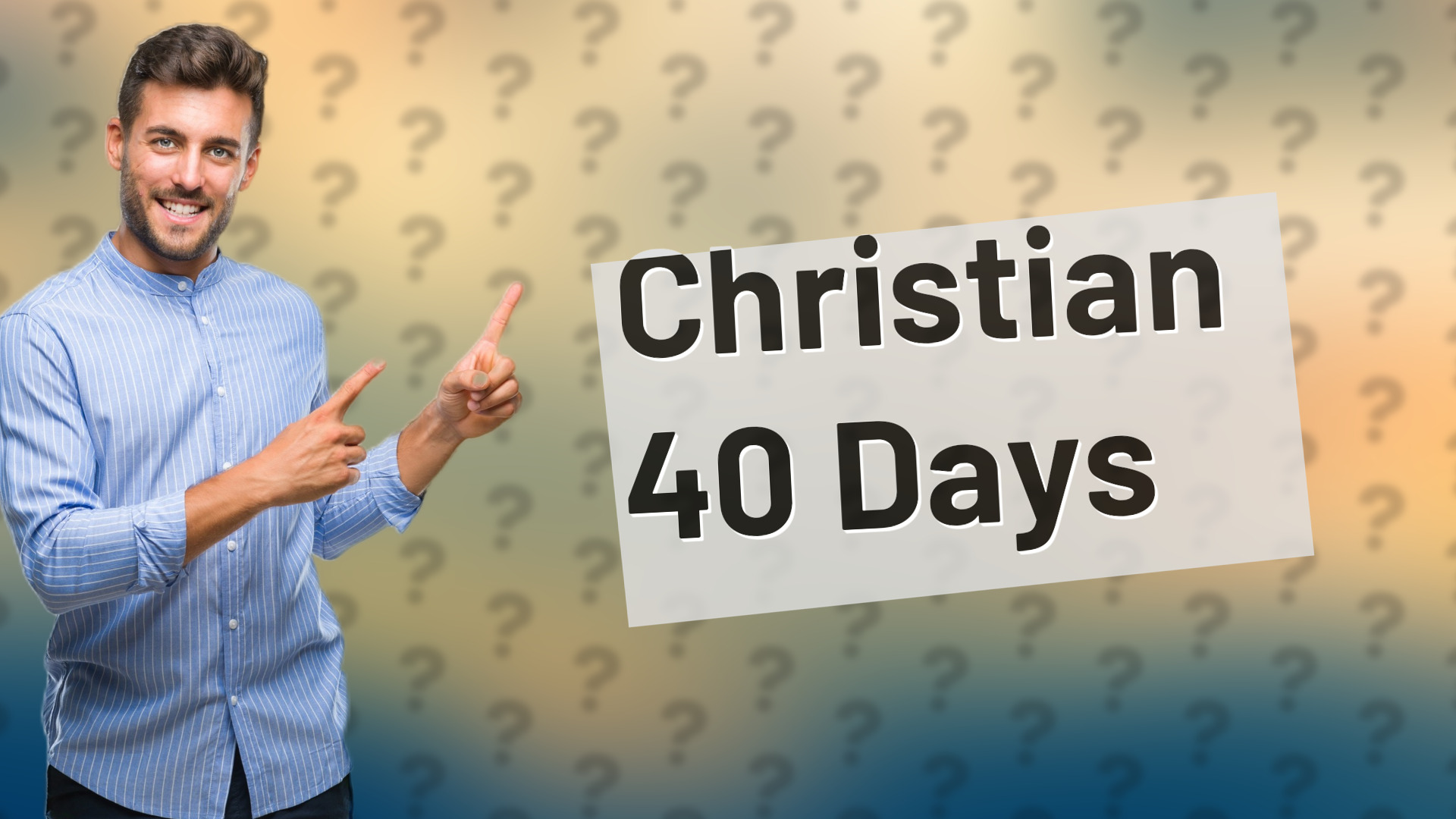 Christian 40 Days