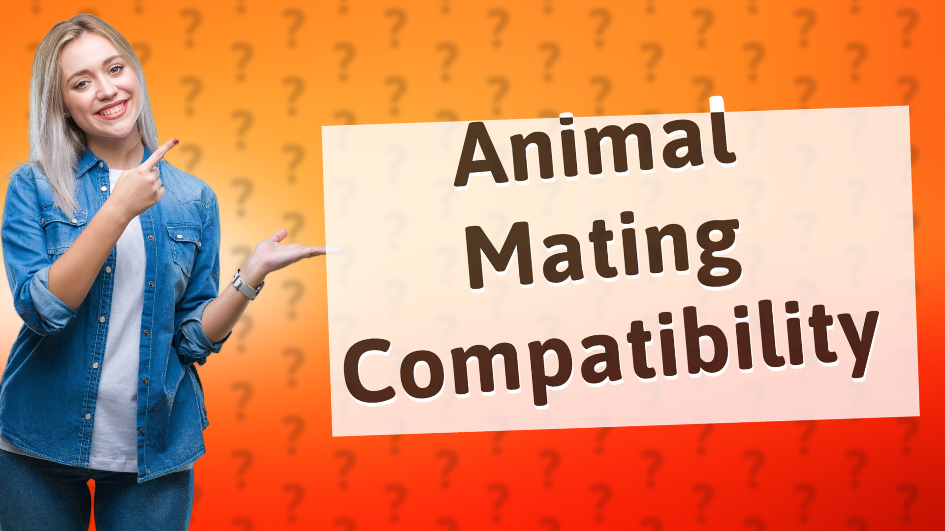 Animal Mating Compatibility