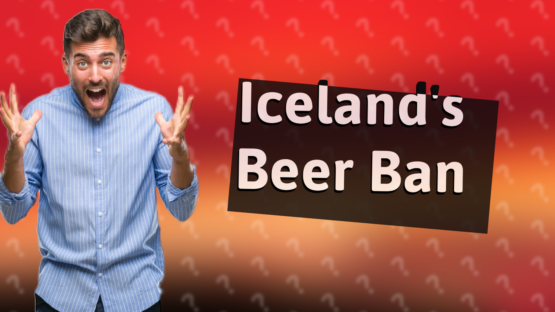 Iceland's Beer Ban