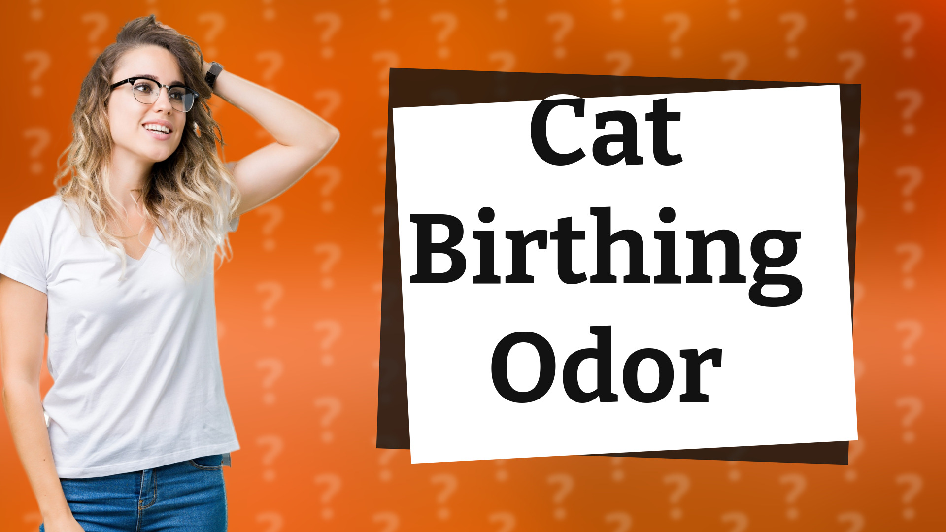 Cat Birthing Odor