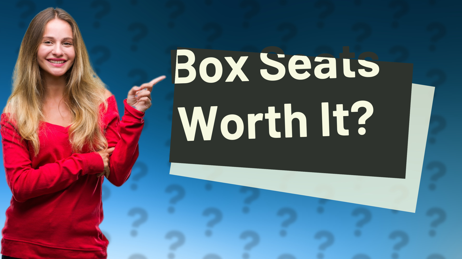 Box Seats Worth It?
