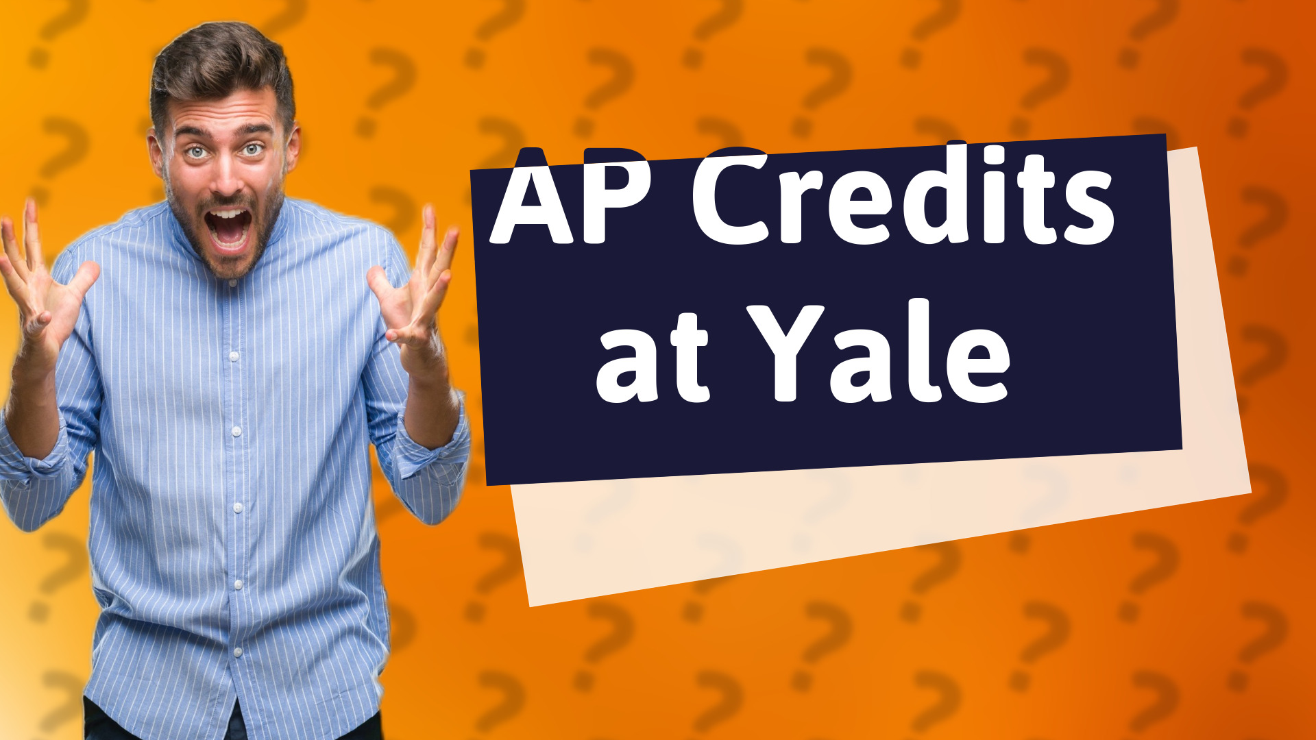 AP Credits at Yale