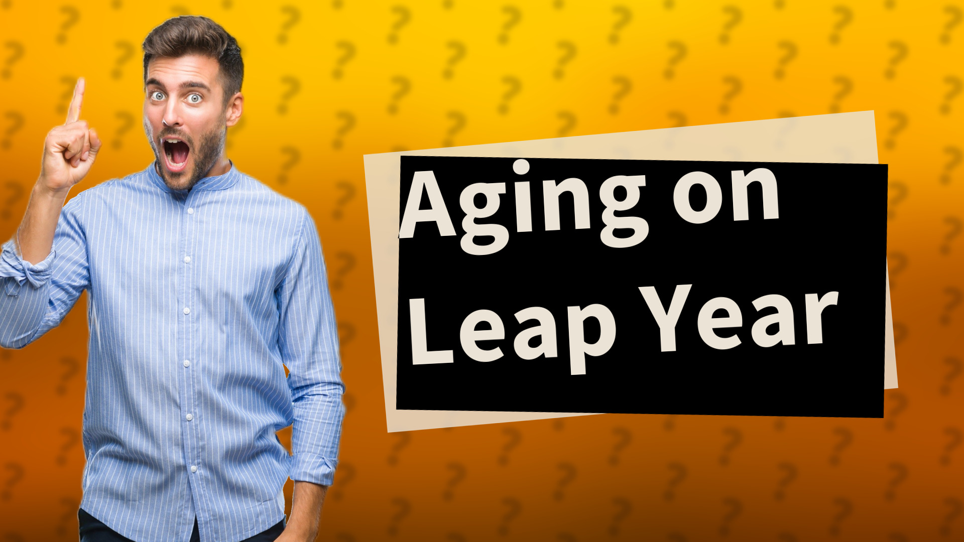 Aging on Leap Year