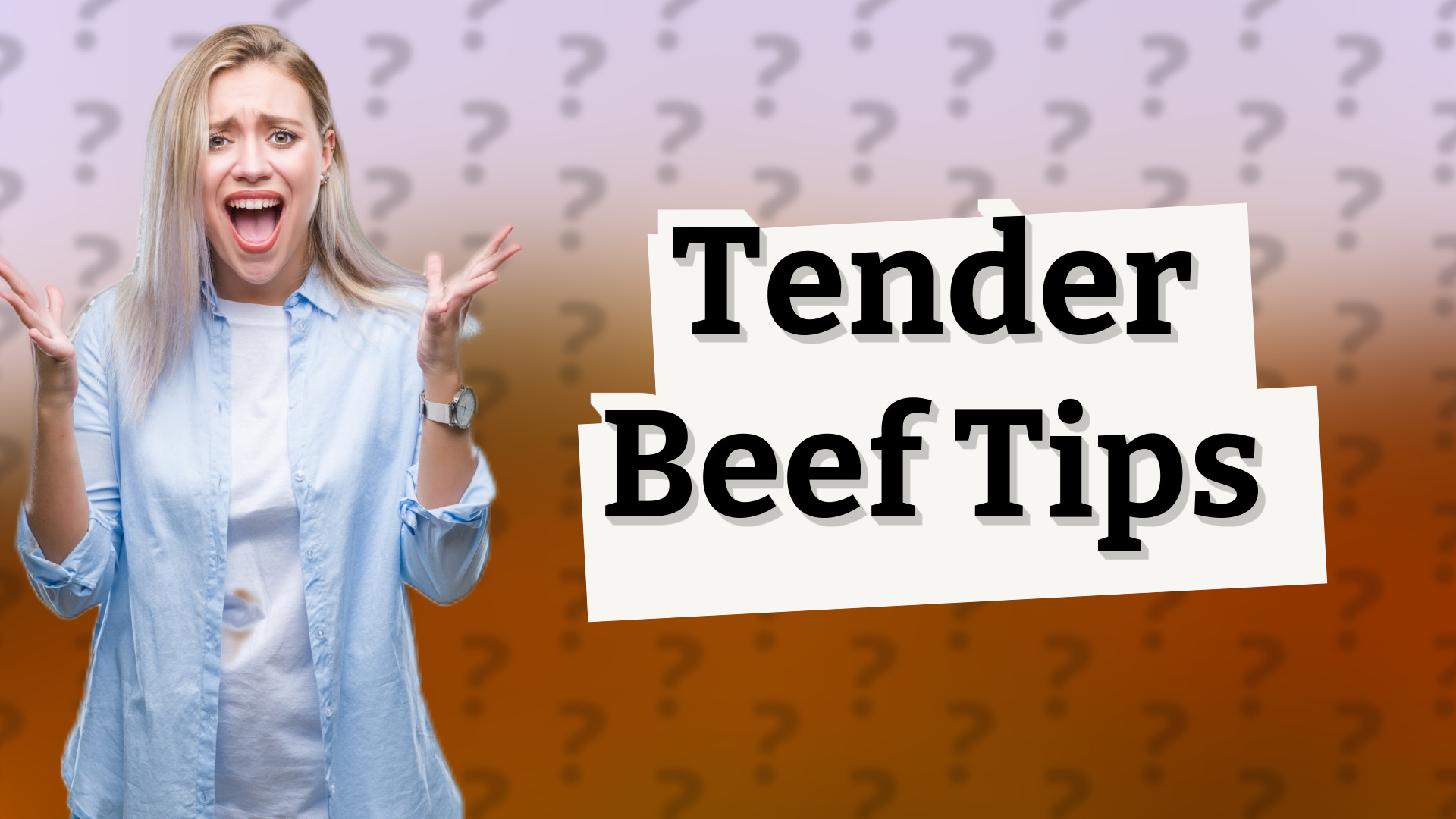Tender Beef Tips