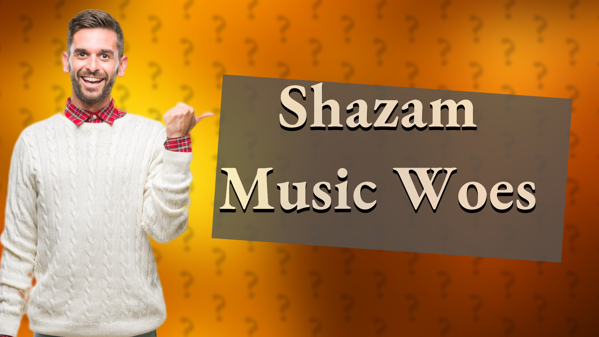 Shazam Music Woes