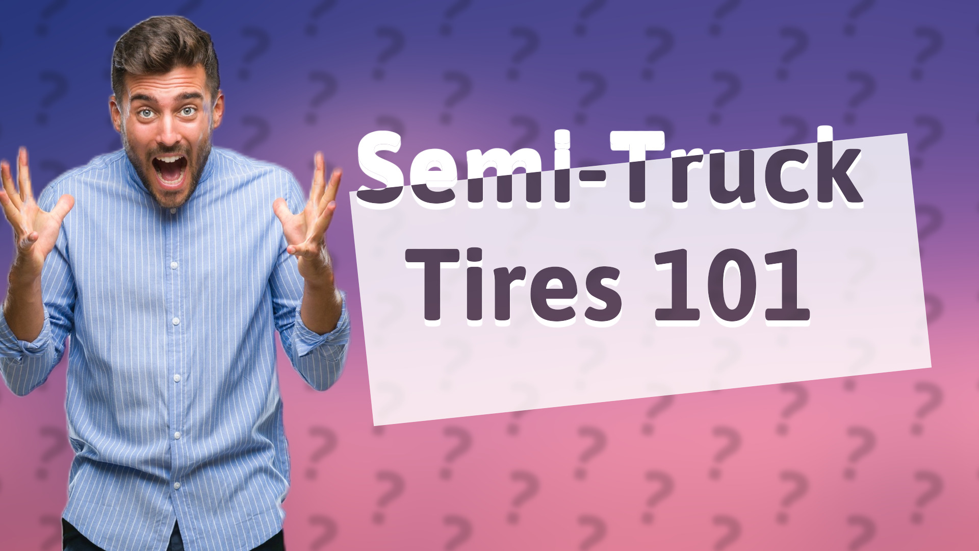 Semi-Truck Tires 101