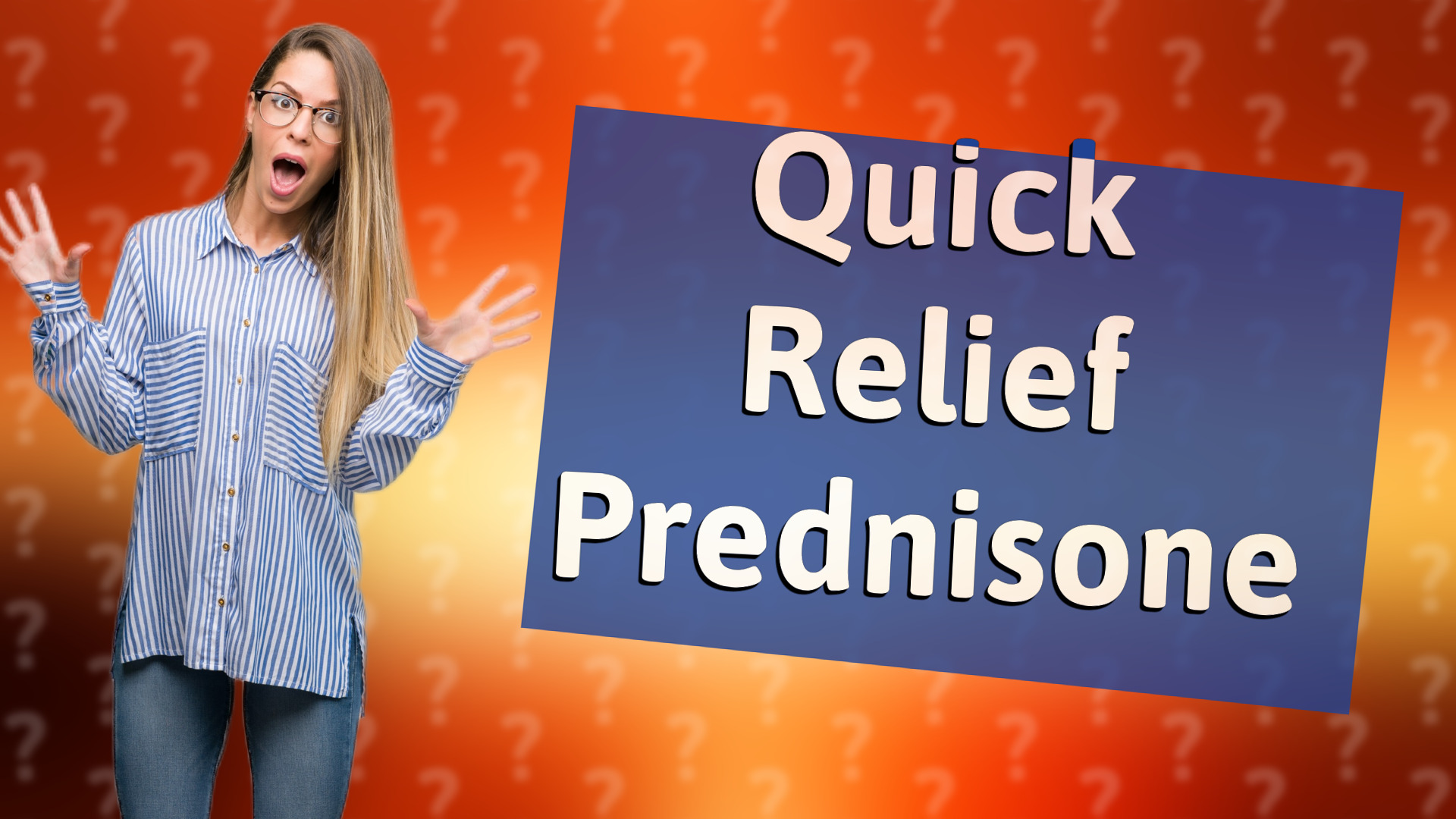 Quick Relief Prednisone
