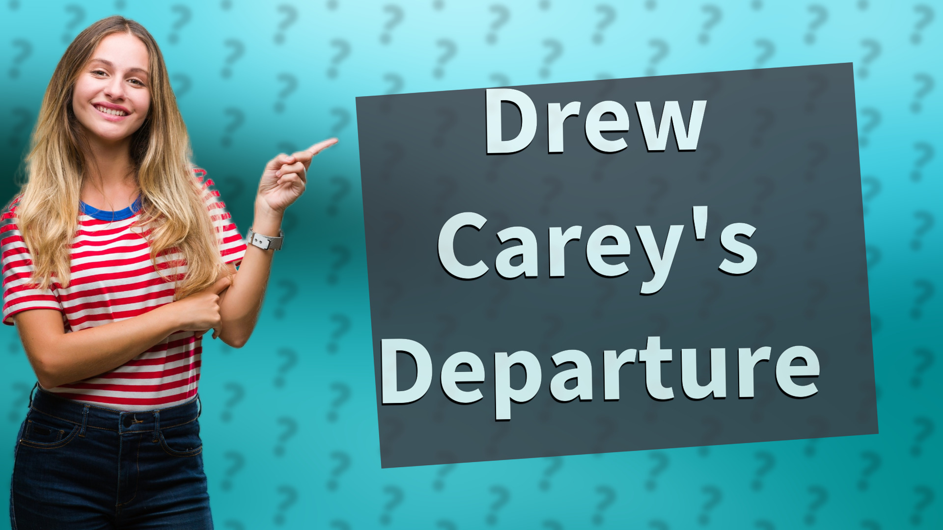Drew Carey's Departure