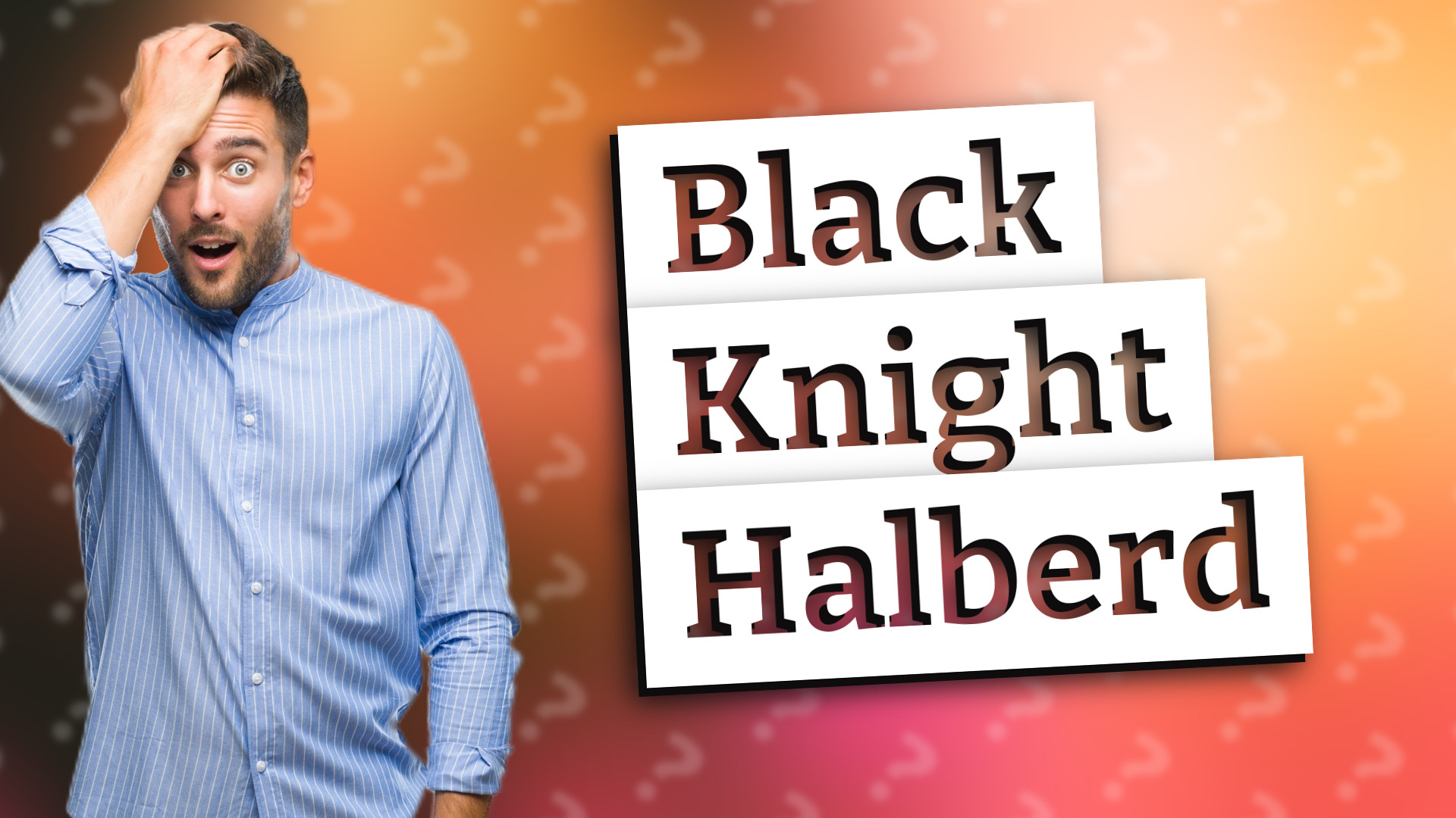 Black Knight Halberd