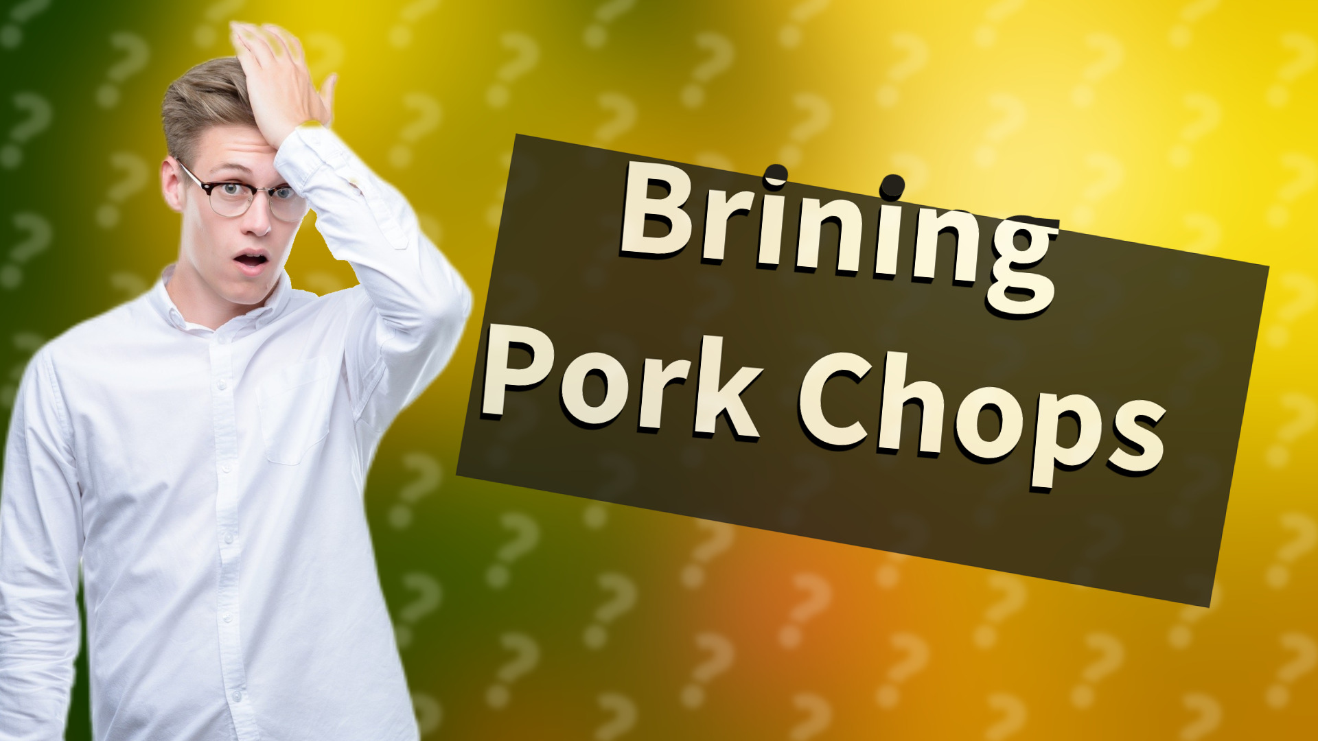 Brining Pork Chops