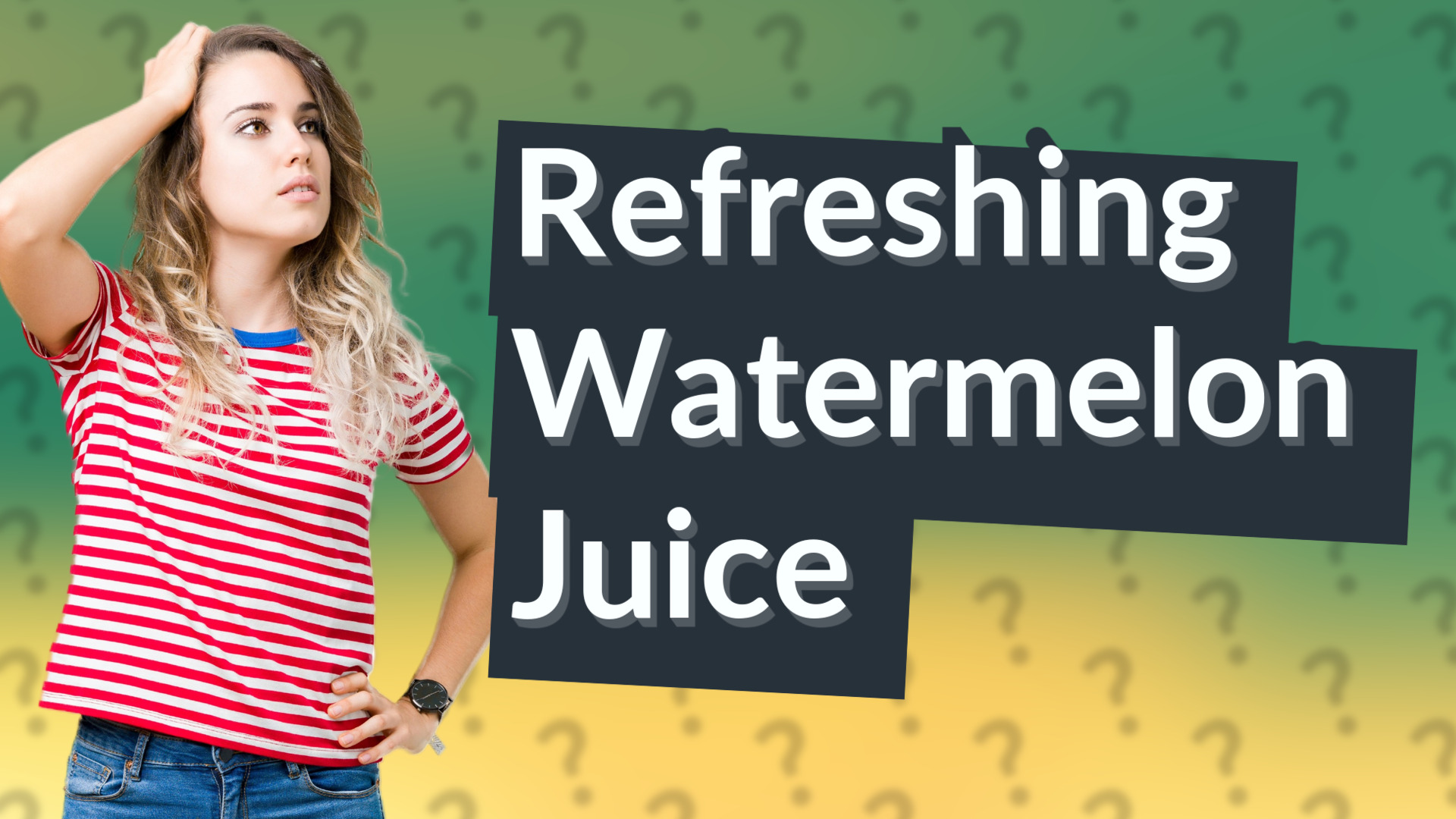 Refreshing Watermelon Juice