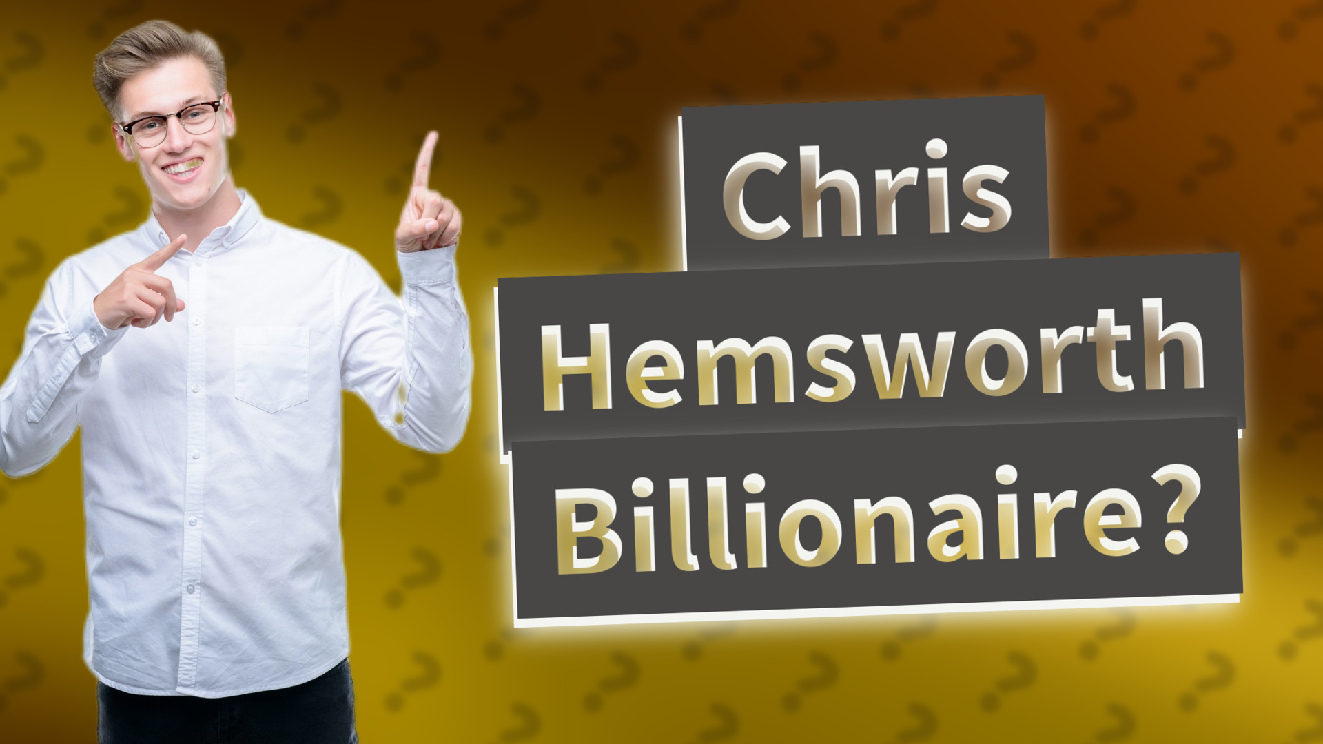 Chris Hemsworth Billionaire?