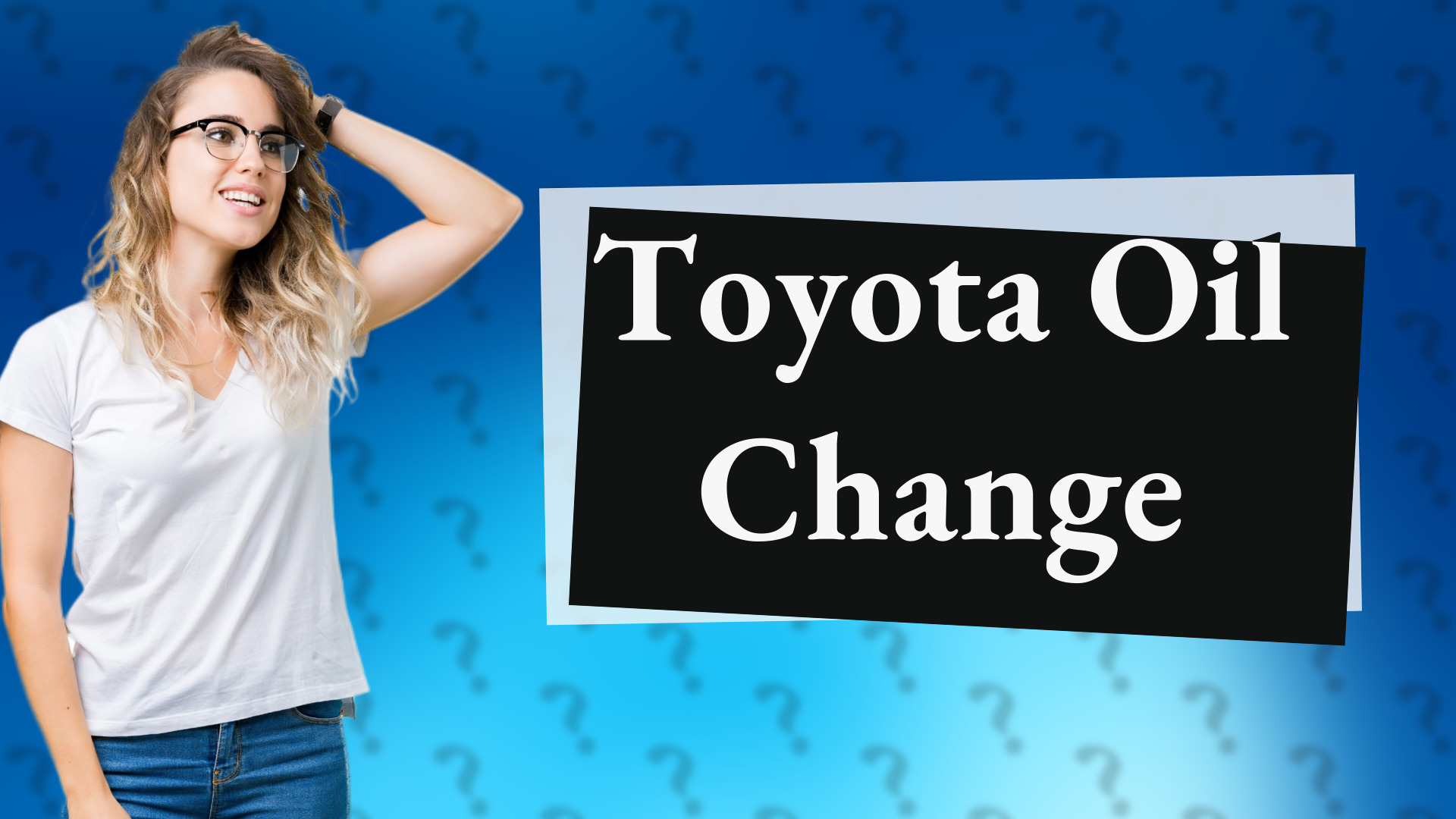 Toyota Oil Change