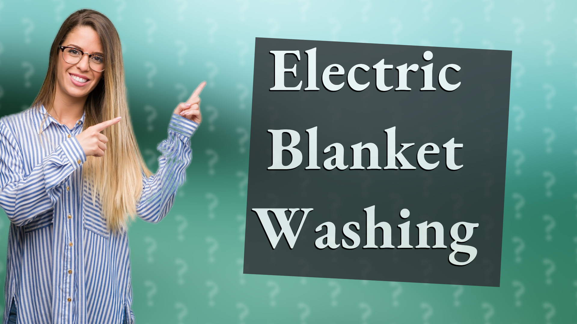 Electric Blanket Washing