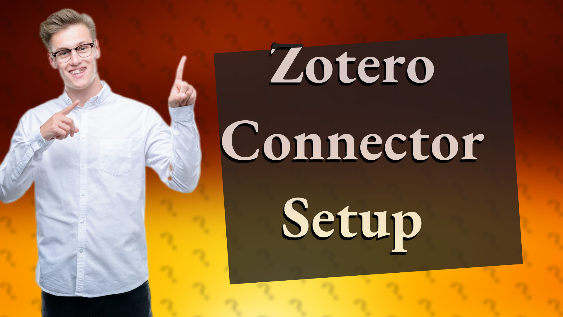 Zotero Connector Setup