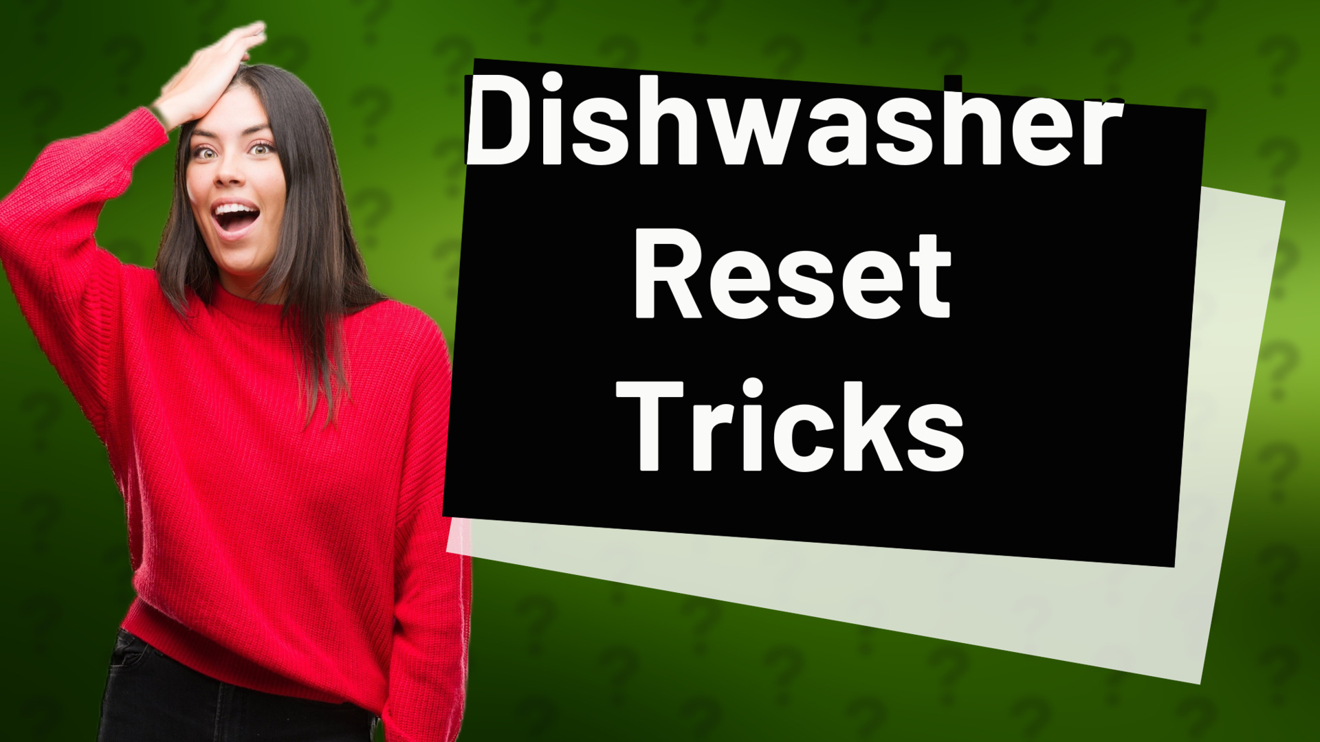 Dishwasher Reset Tricks